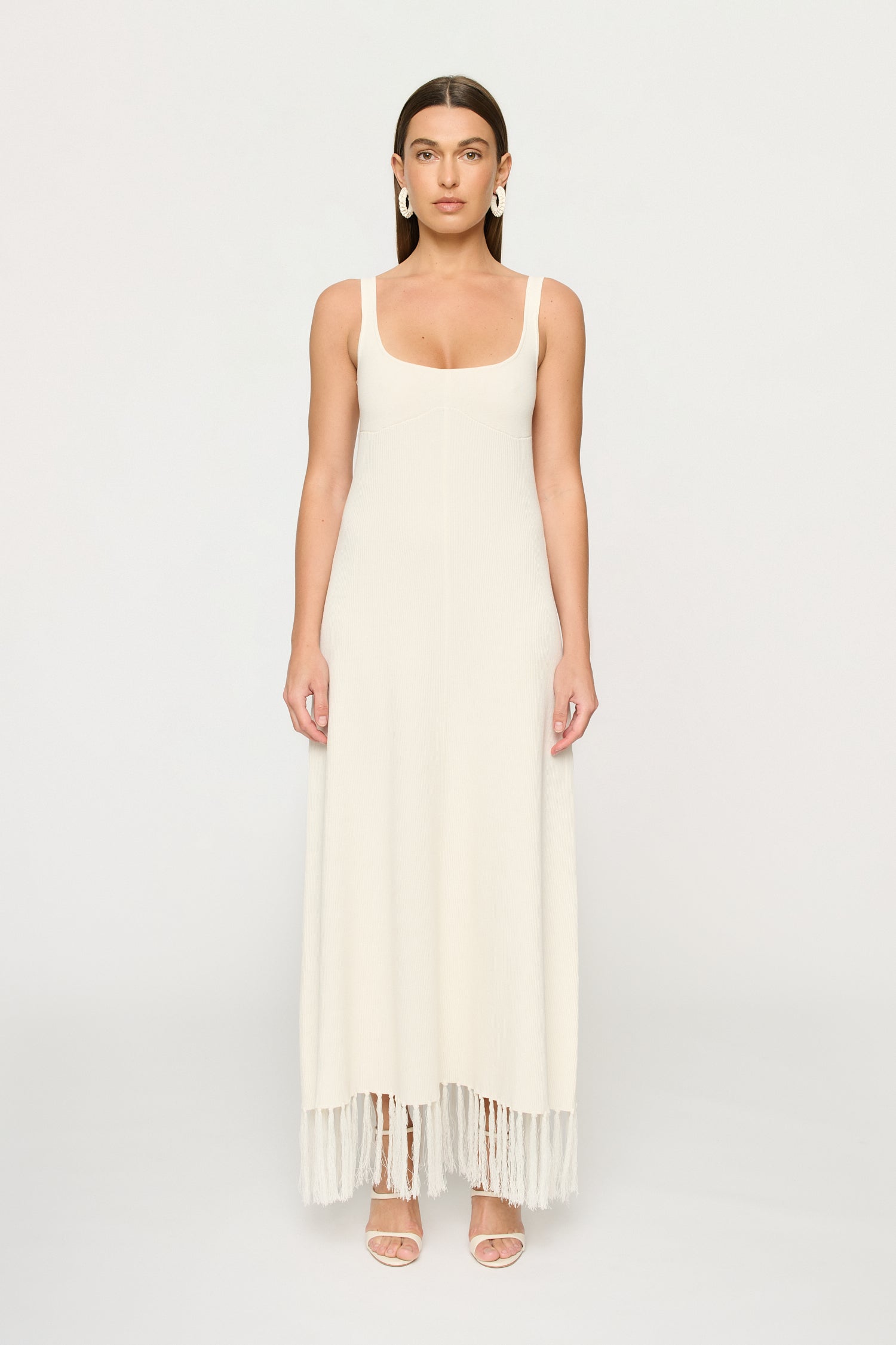 SILAS FRINGE KNIT DRESS