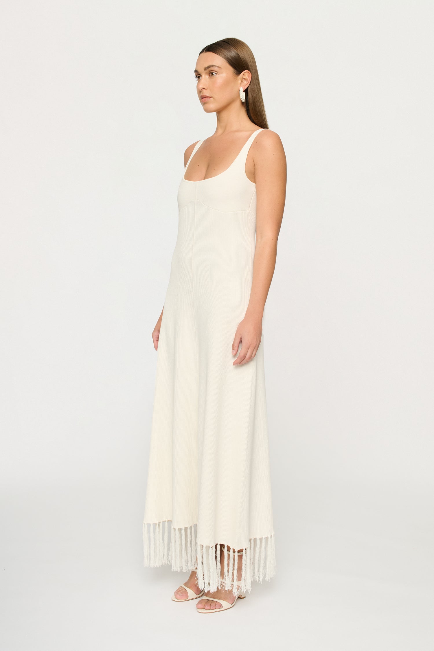 SILAS FRINGE KNIT DRESS
