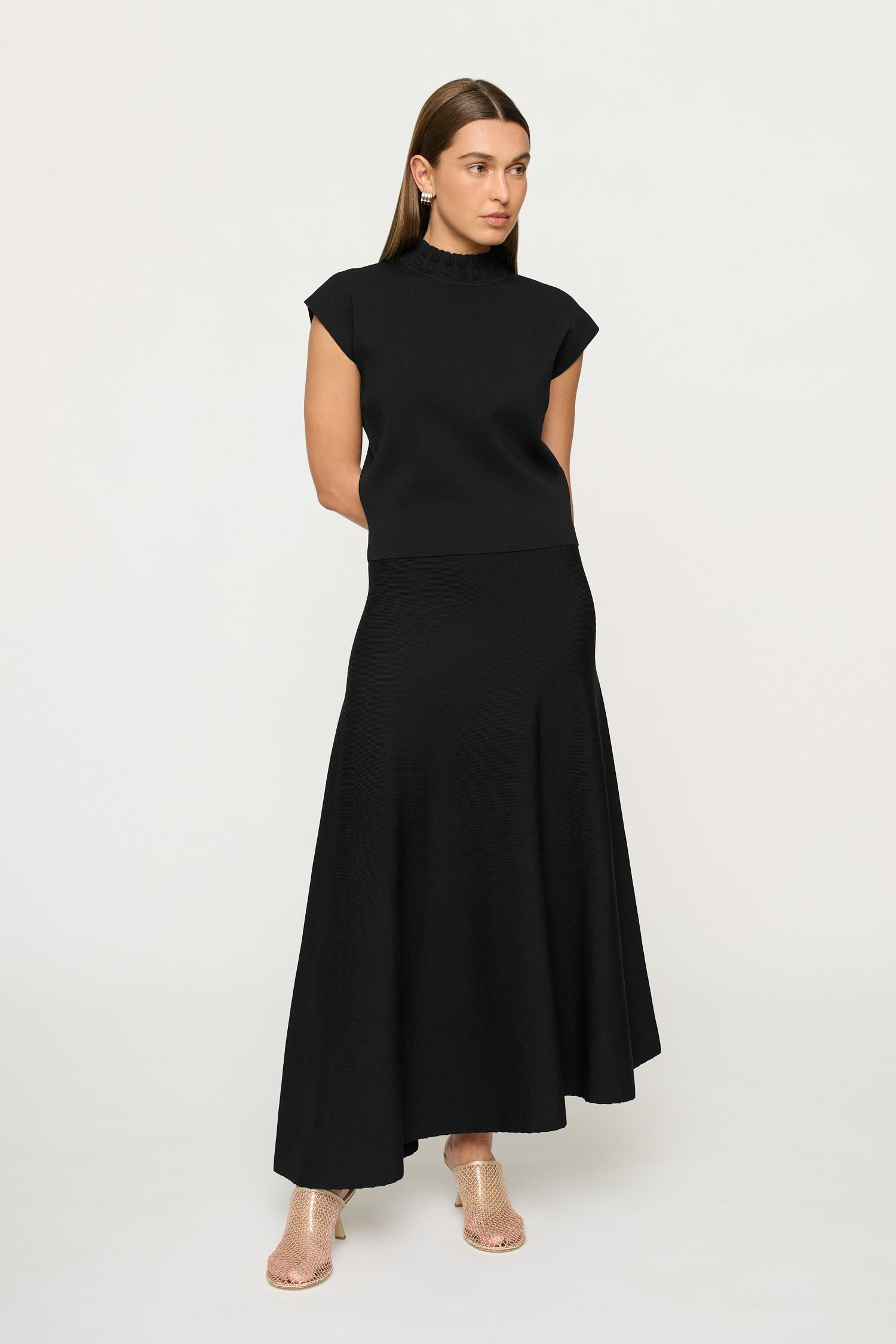 CLAUDE ASYM SKIRT