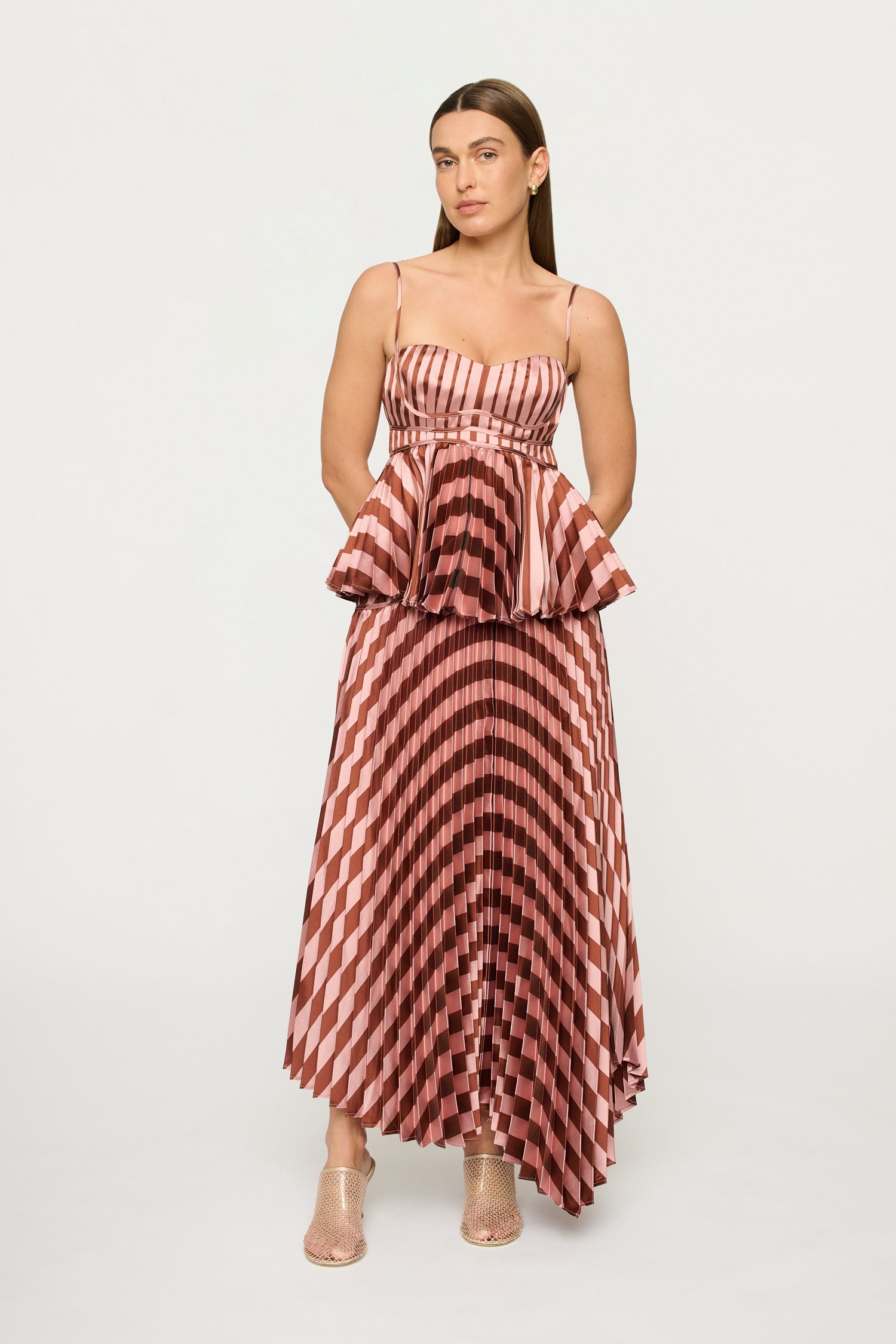 TATIANA PLEAT TOP