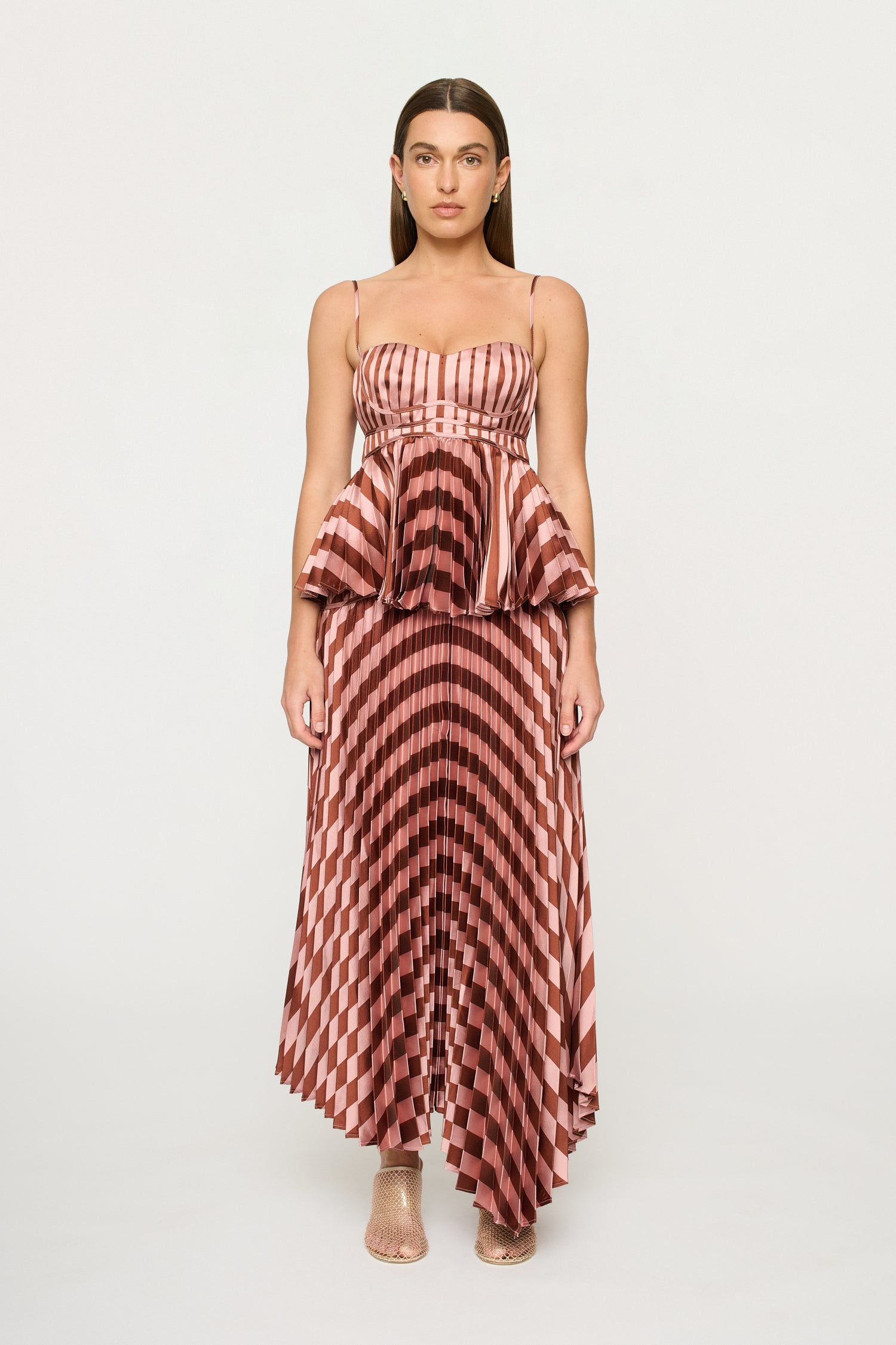 CERSIE PLEAT SKIRT