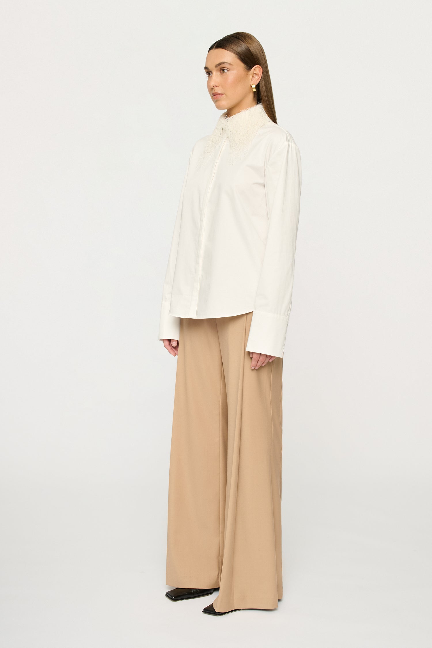 EDEN FRINGE COLLAR SHIRT