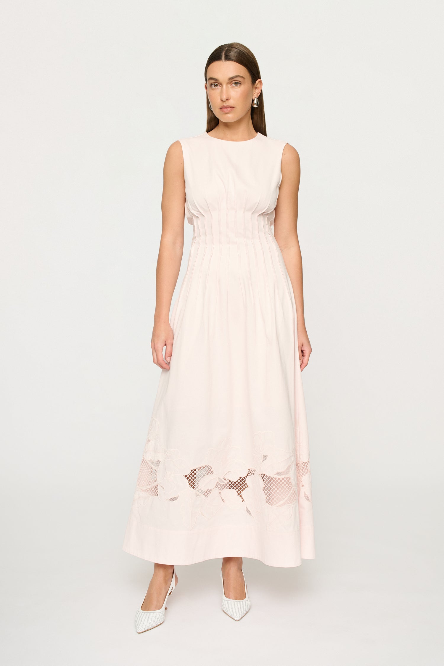 ANIKA EMBROIDERED DRESS