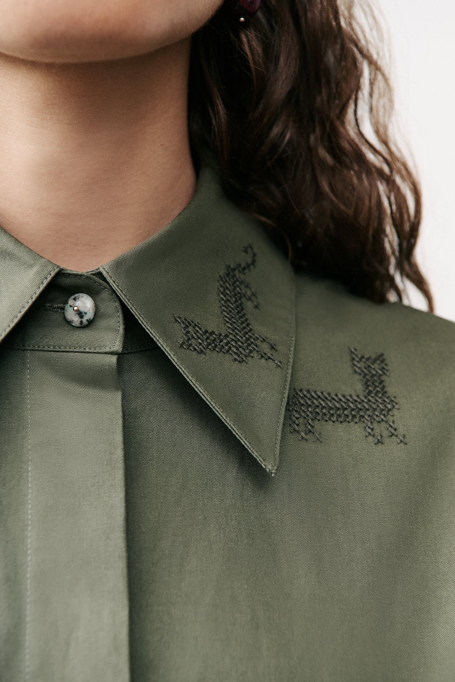 JOSEPHINE MIDI SHIRT DRESS