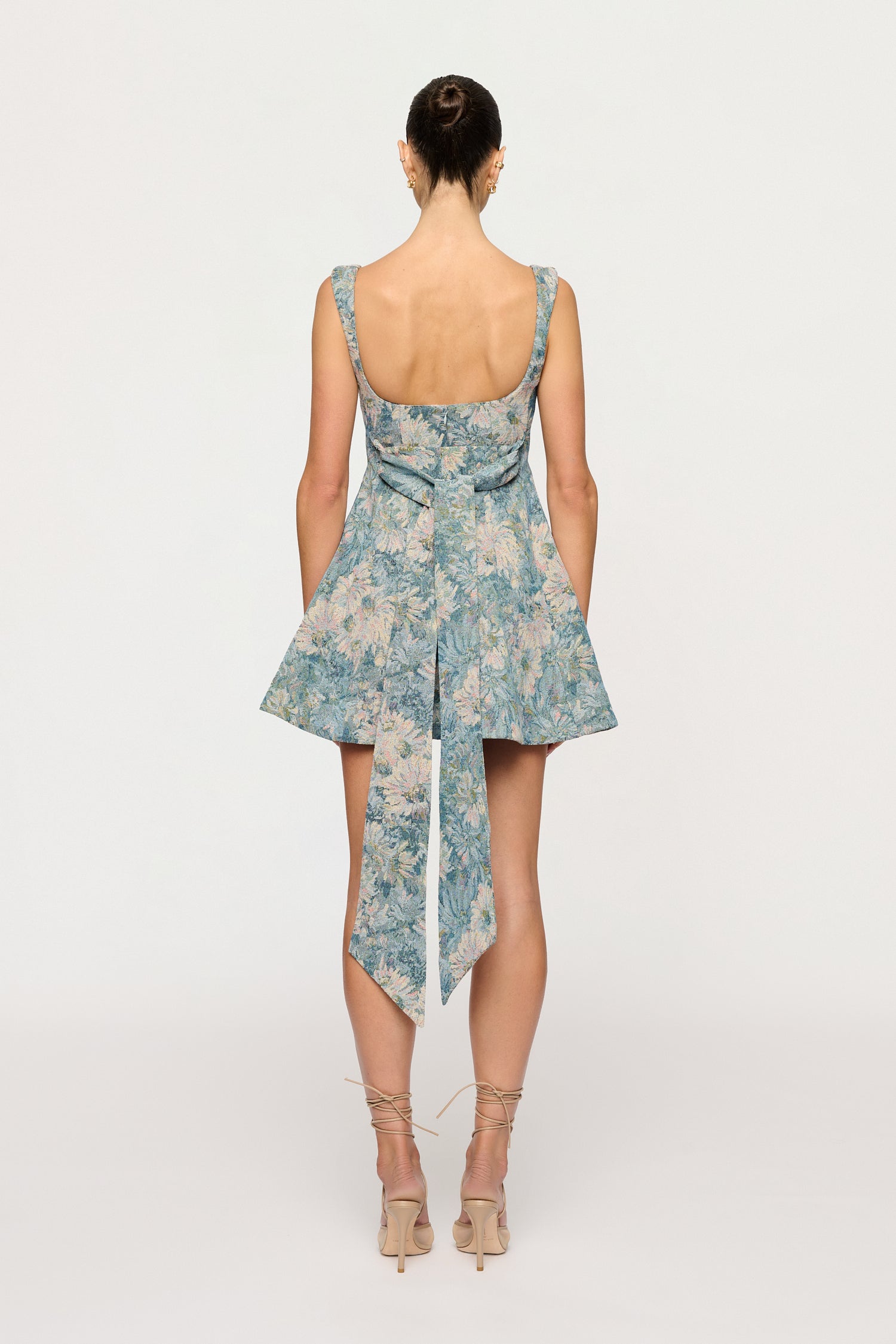 RUE JACQUARD MINI DRESS