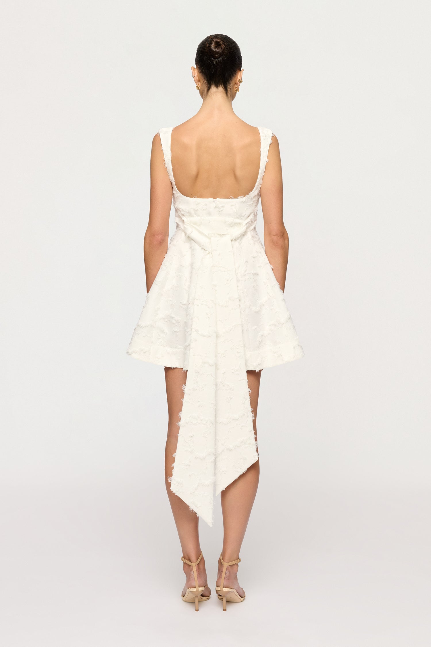 RUE JACQUARD MINI DRESS