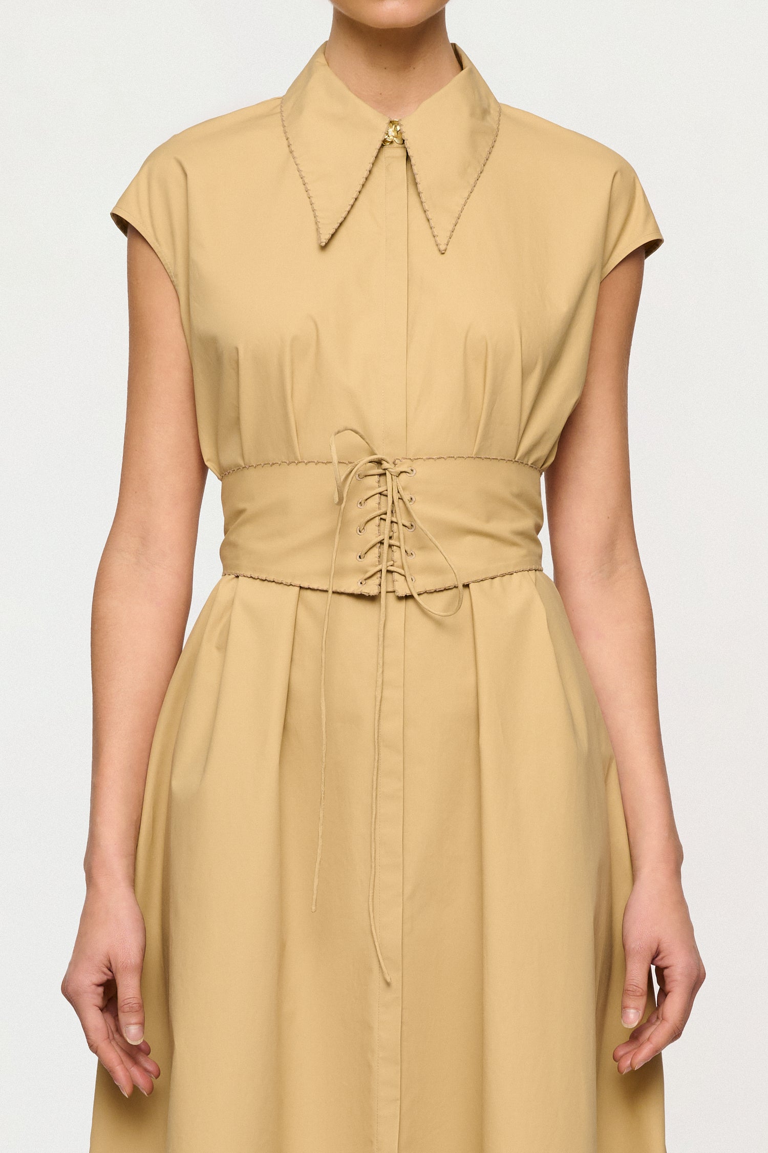 CALLISTA BELTED DRESS