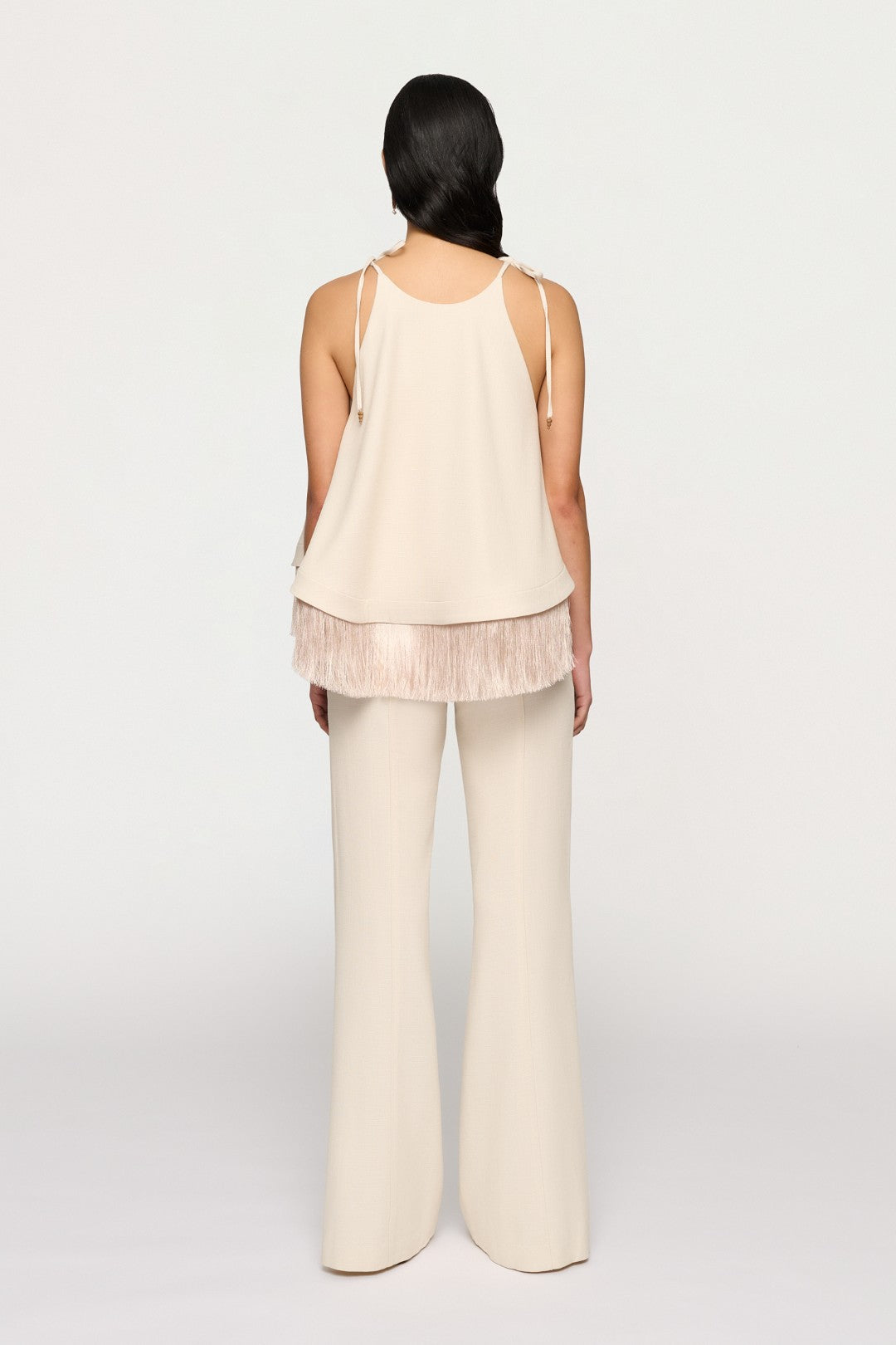 BIBI FRINGE HEM TOP