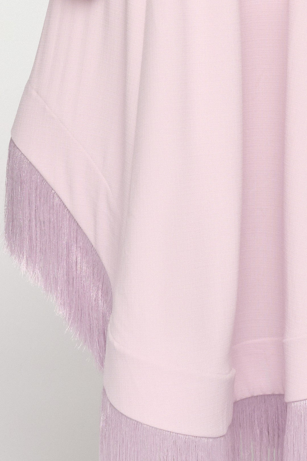 EMINE FRINGE HEM DRESS