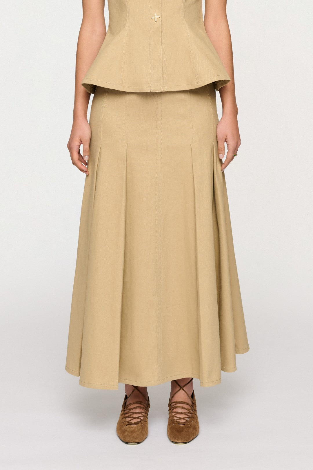 EMMIE PLEAT SKIRT