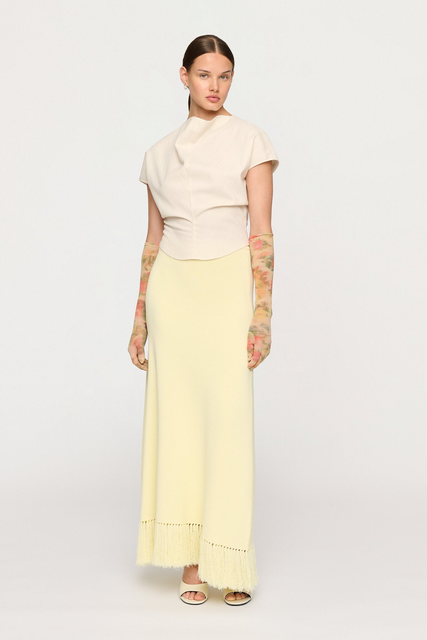 LEORA SCULPTURAL TOP
