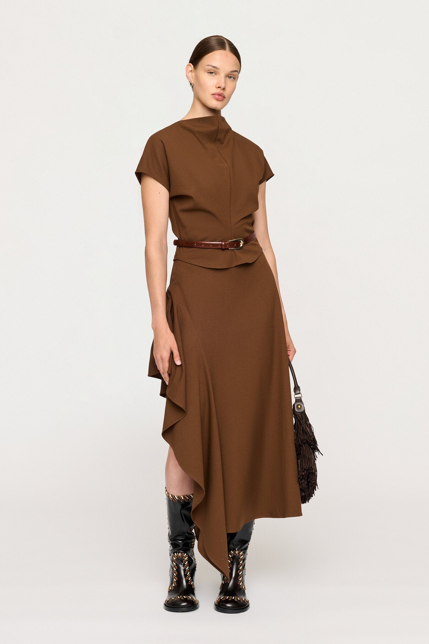 LEORA SCULPTURAL TOP