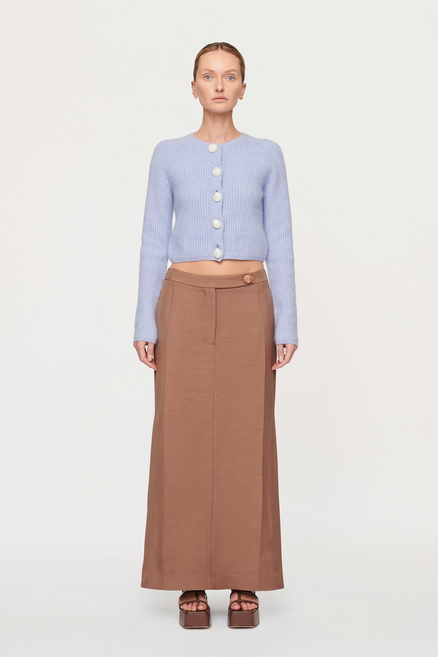 KINGSTON PINTUCK SKIRT