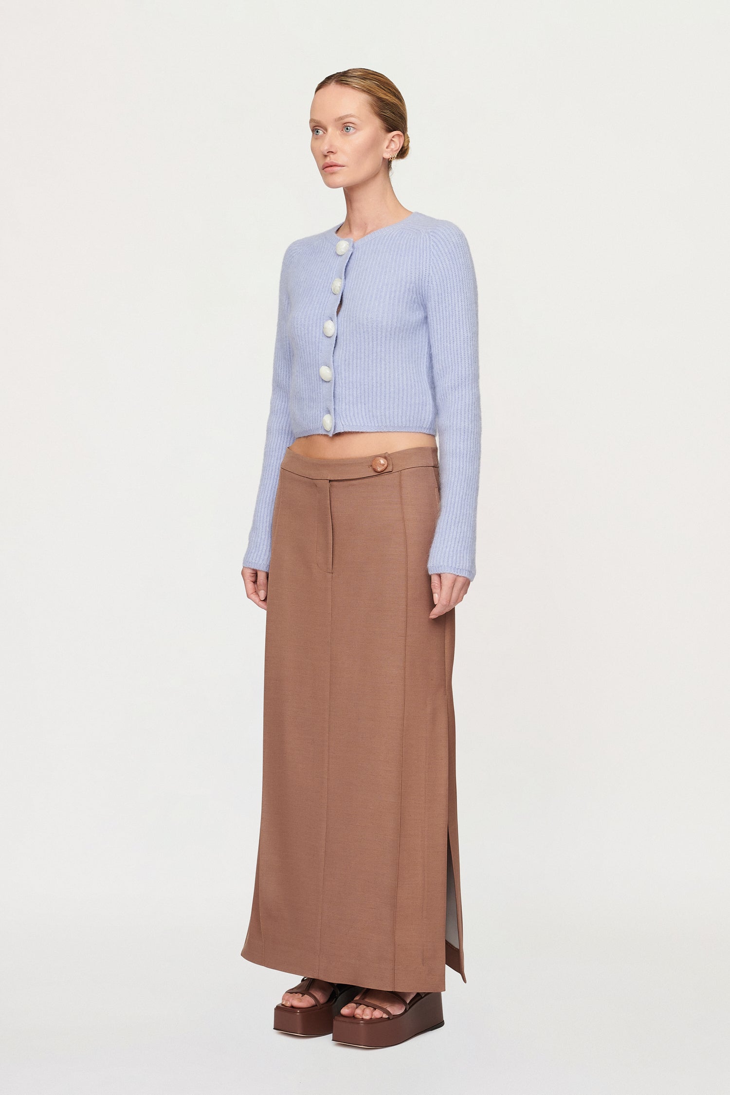 KINGSTON PINTUCK SKIRT