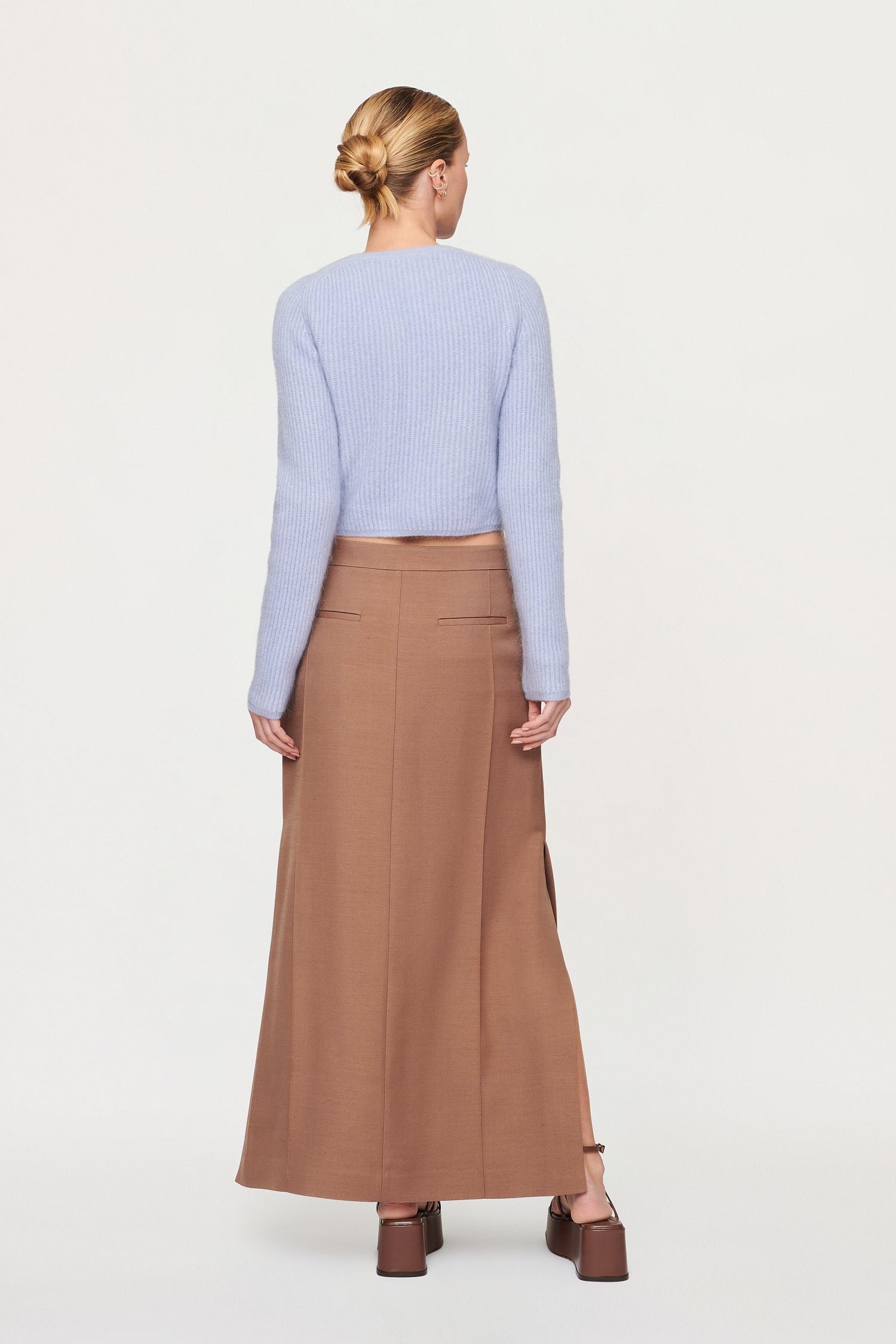 KINGSTON PINTUCK SKIRT