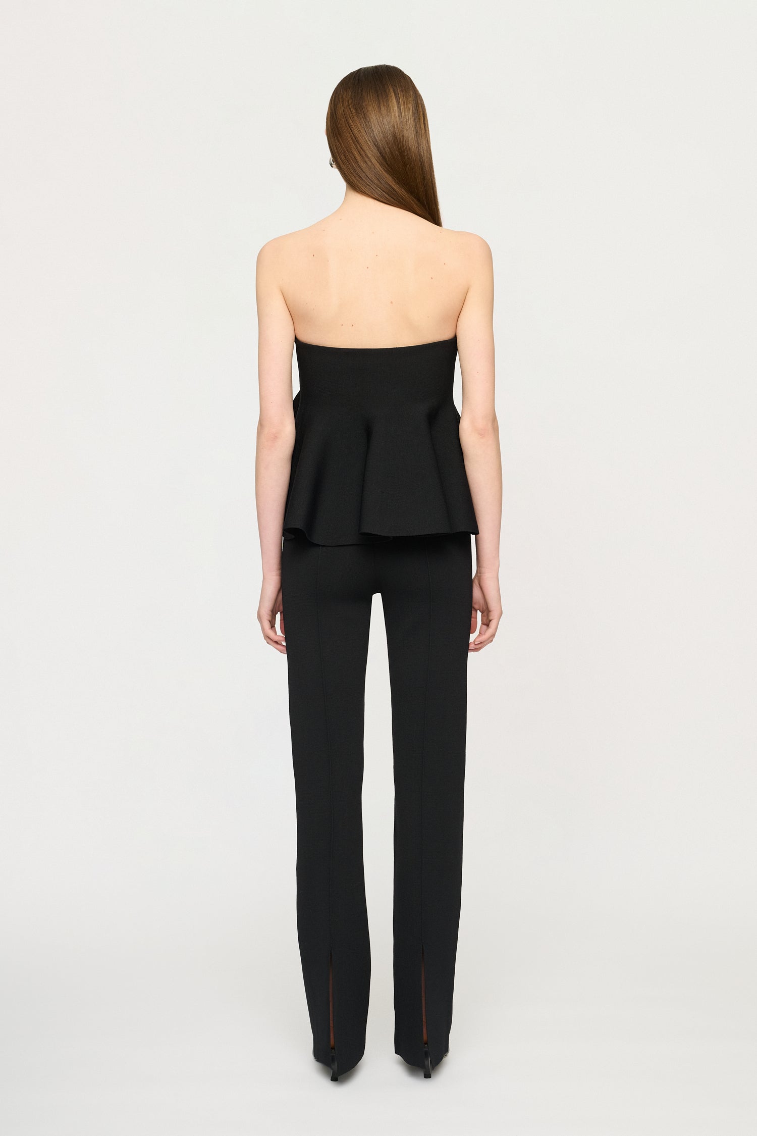 ABIGAIL CREPE KNIT TOP