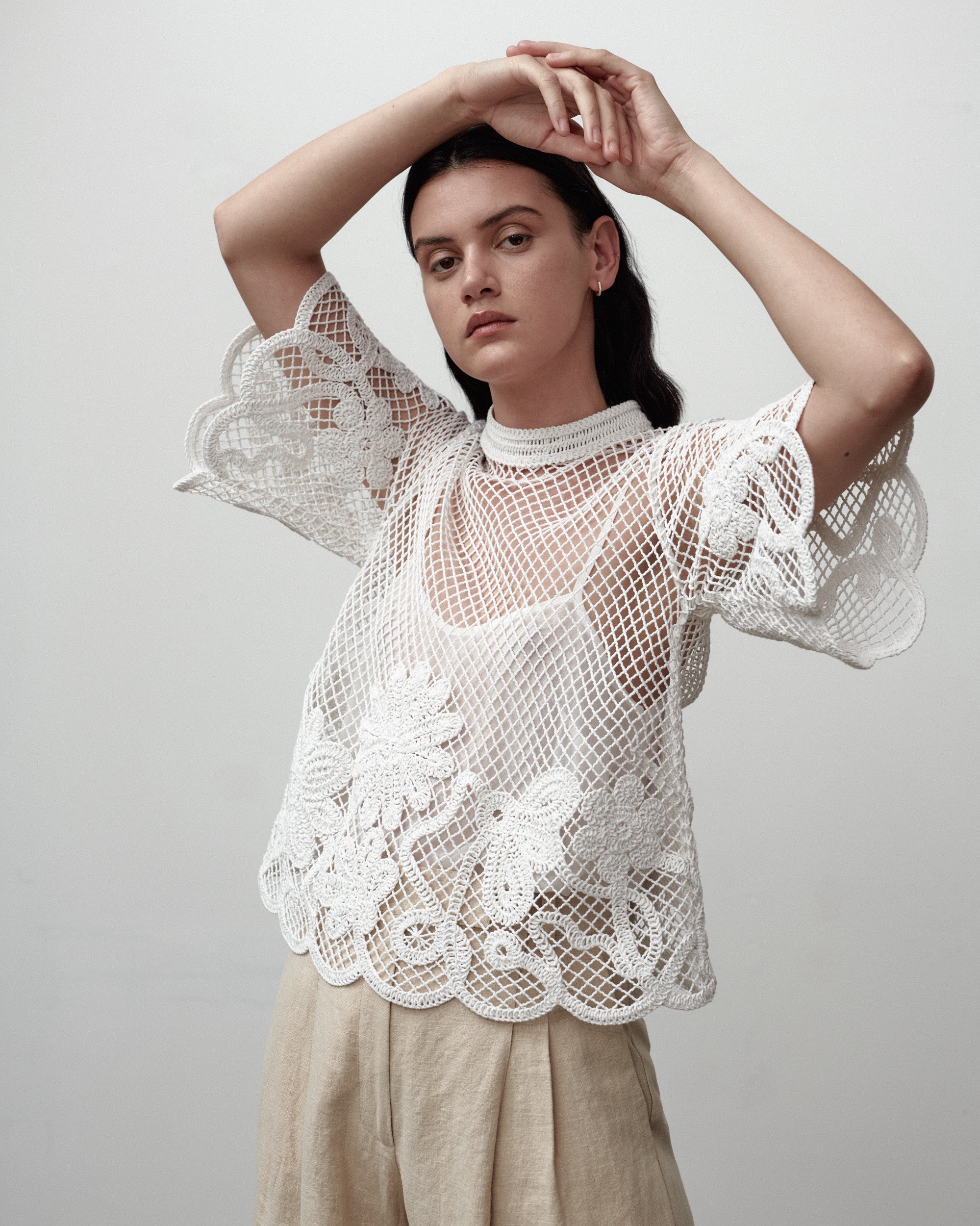 AMAANI LACE TEE