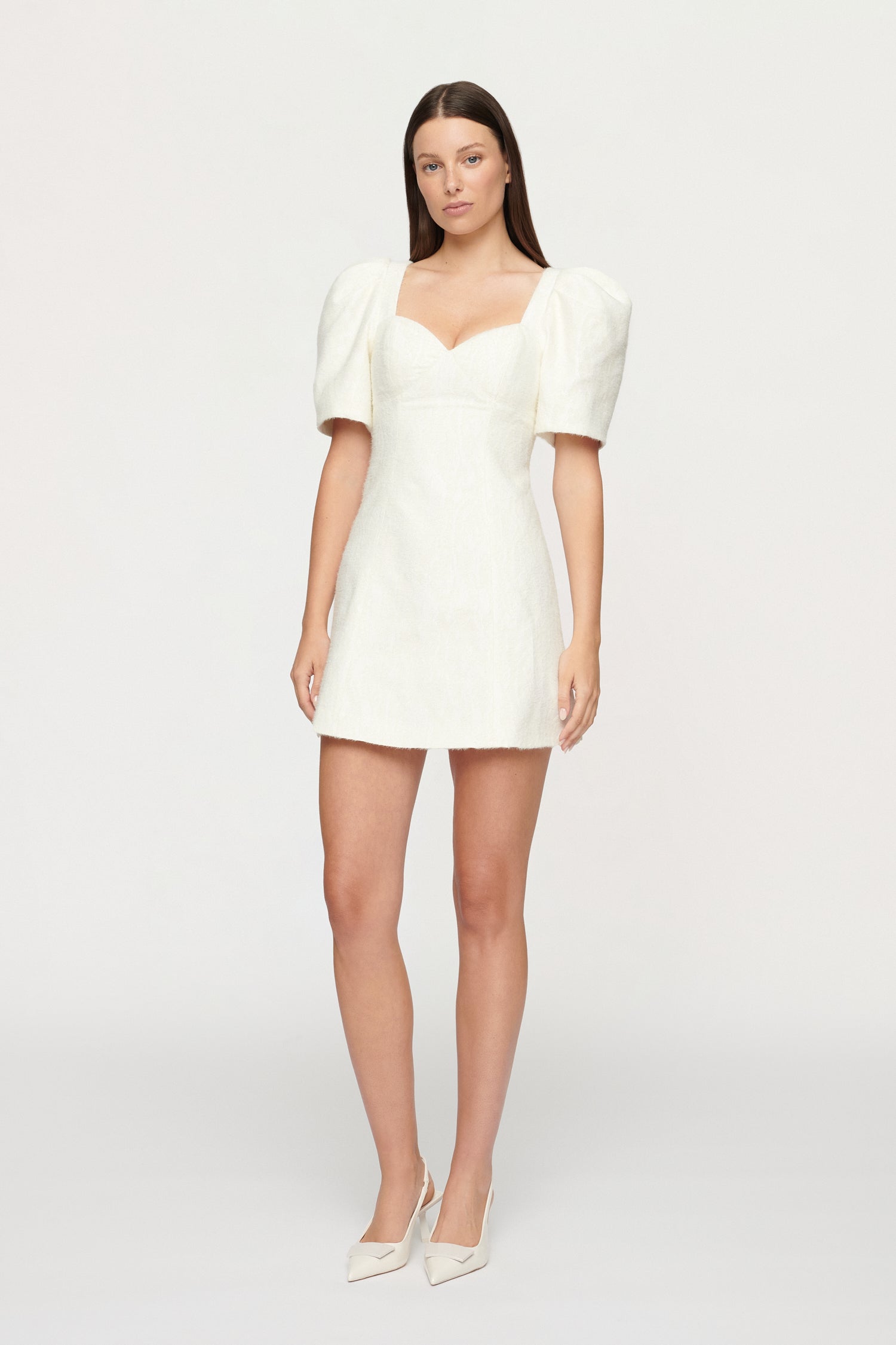 FARRIS JACQUARD MINI DRESS