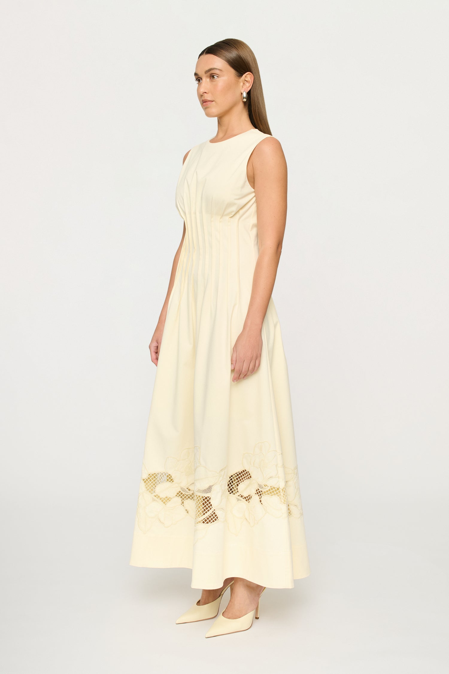 ANIKA EMBROIDERED DRESS