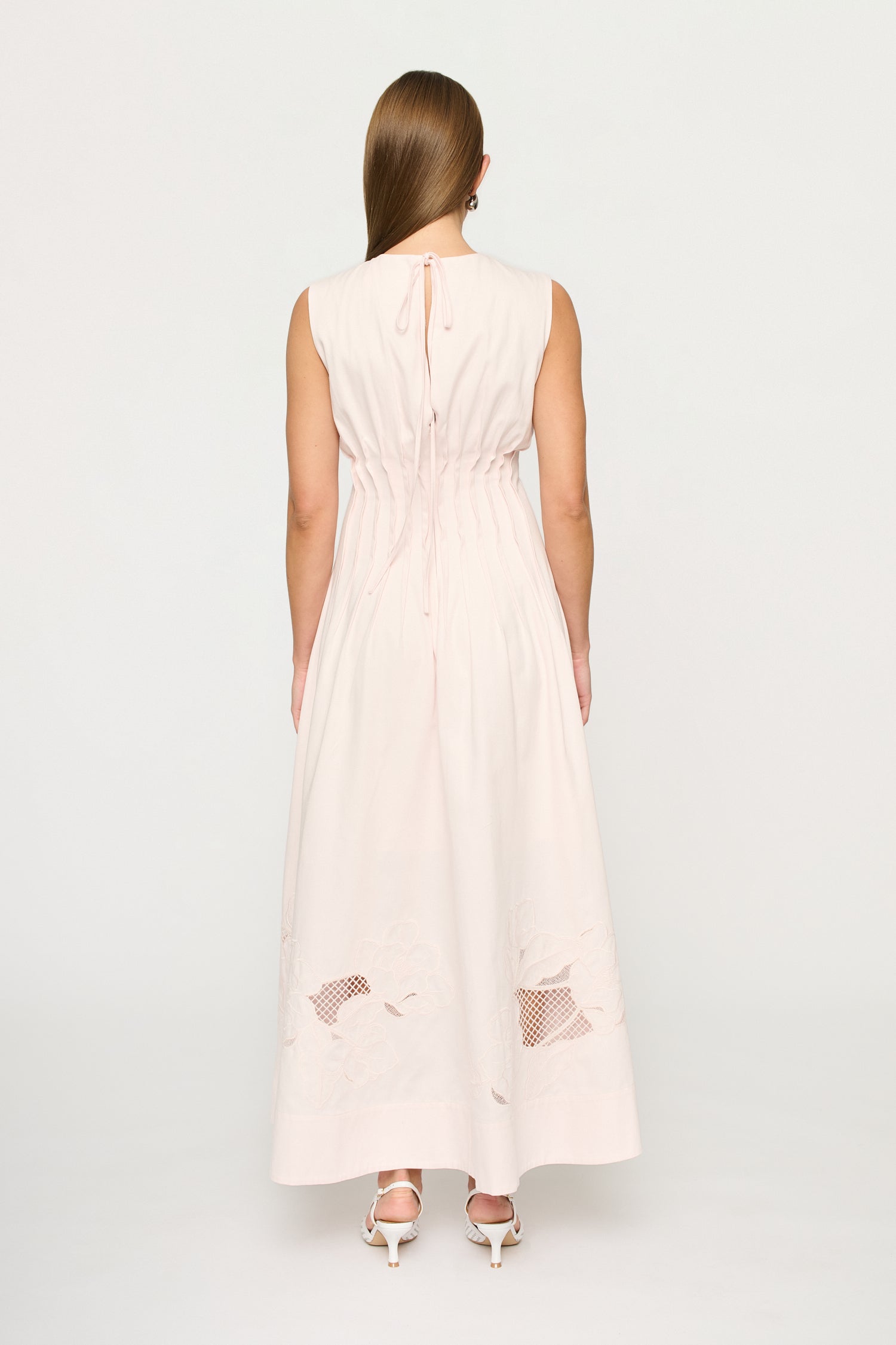 ANIKA EMBROIDERED DRESS