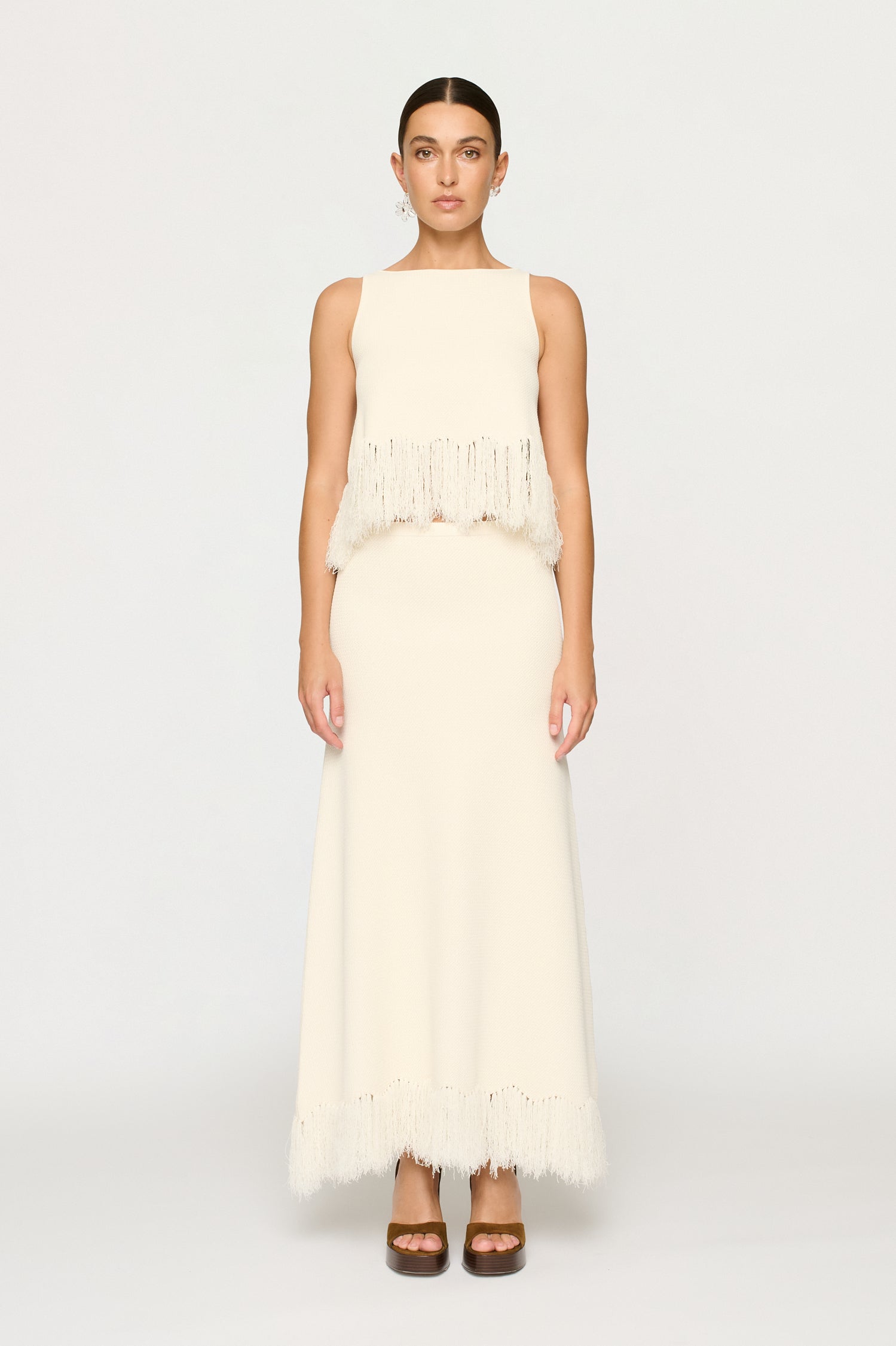KELANY FRINGE KNIT