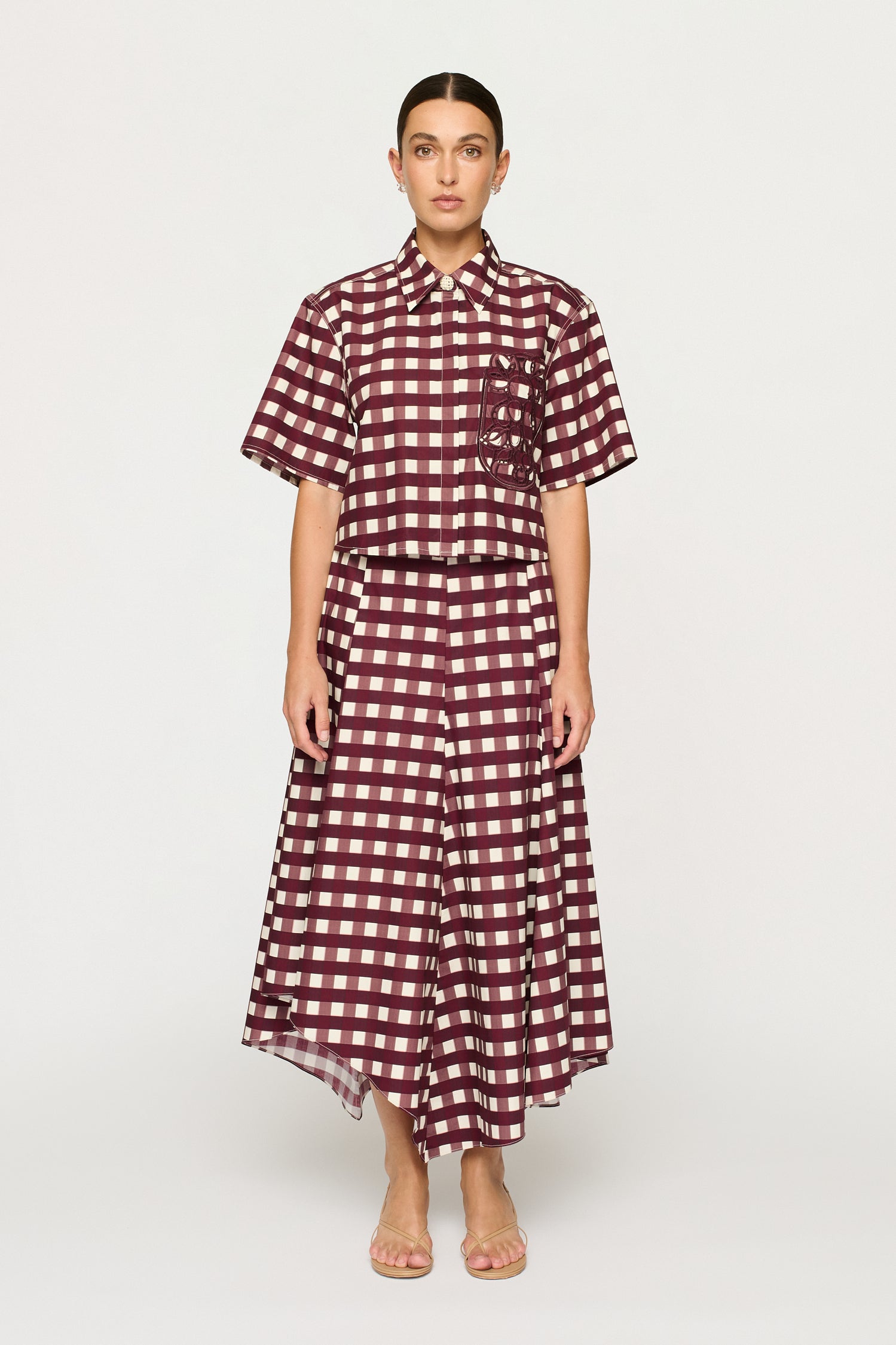 CASPIAN MIDI SKIRT