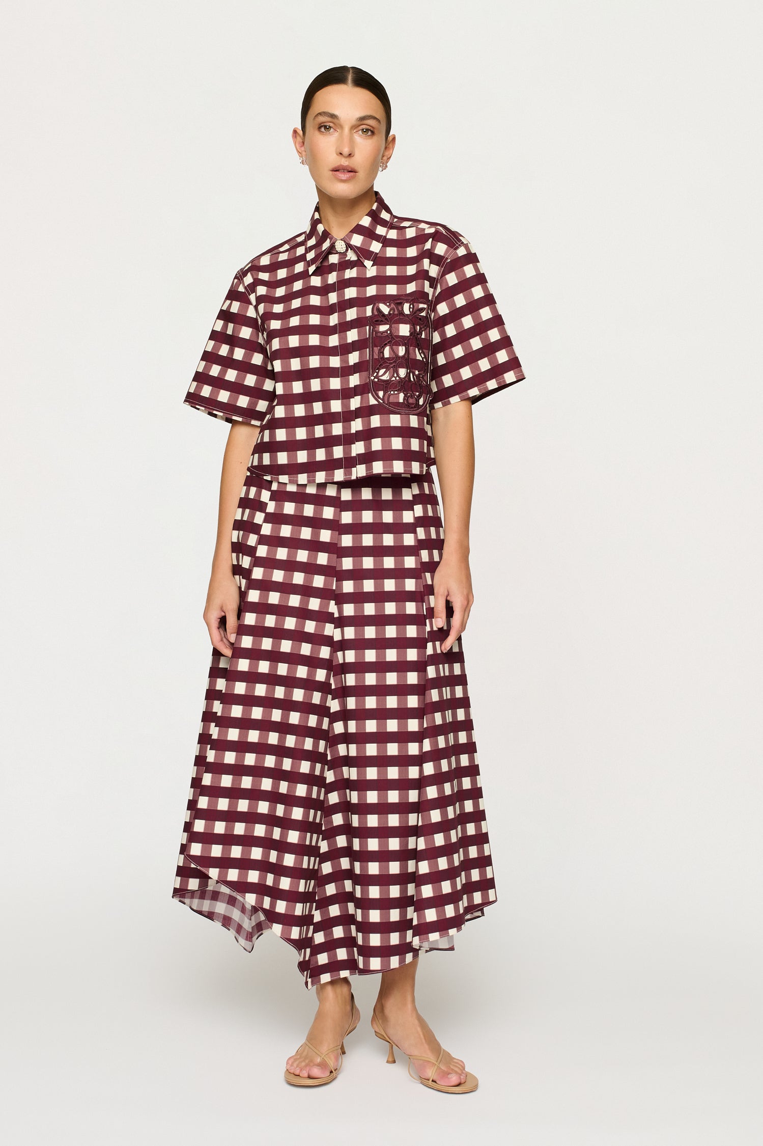 CASPIAN MIDI SKIRT