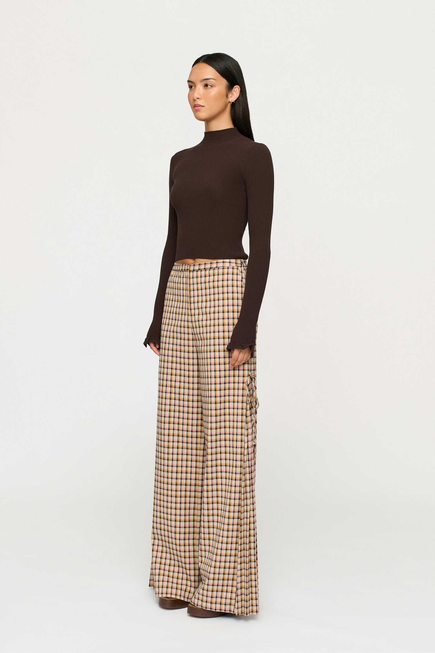 CARLOS SIDE TIE TROUSER