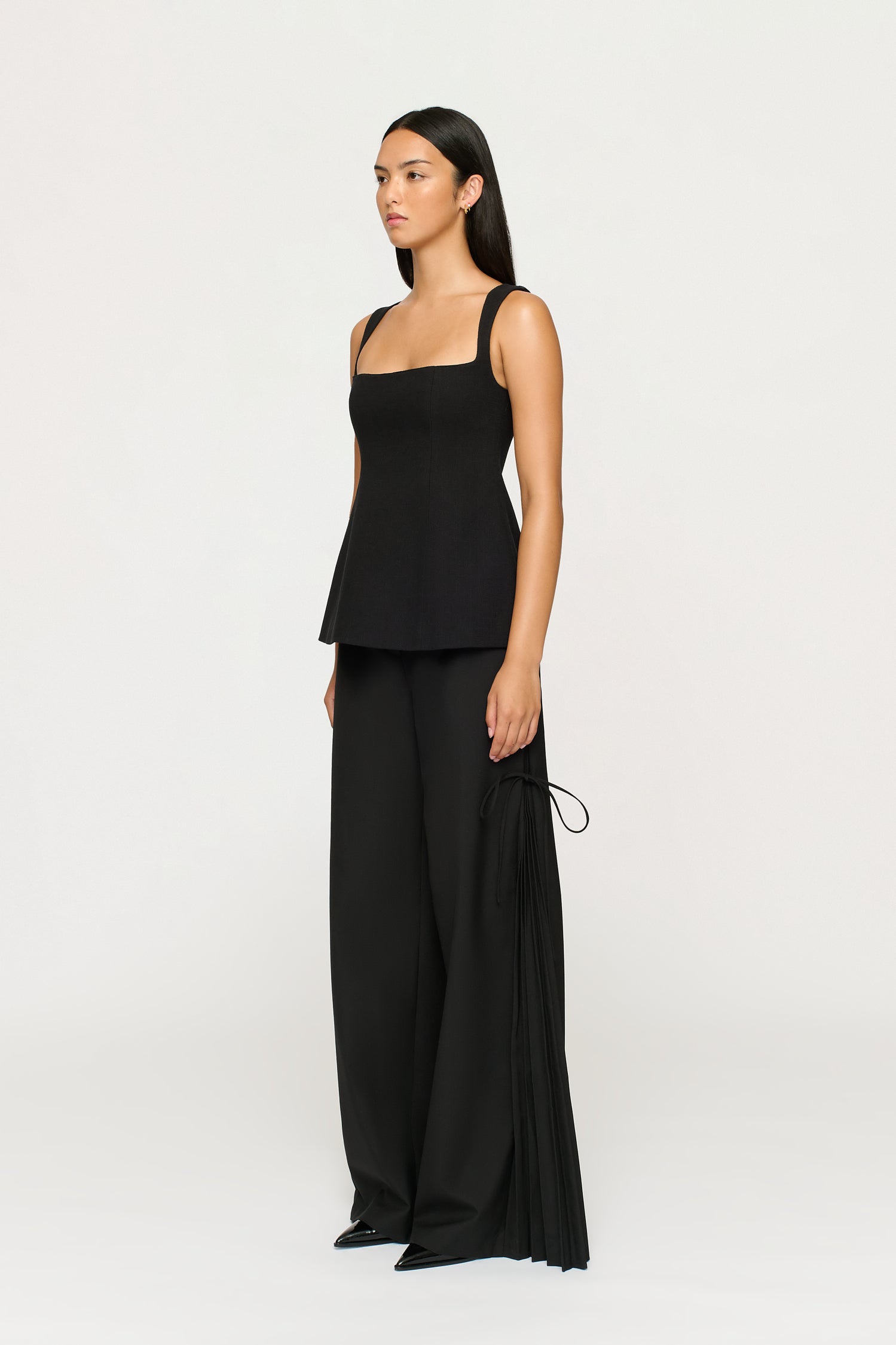 CARLOS SIDE TIE TROUSER