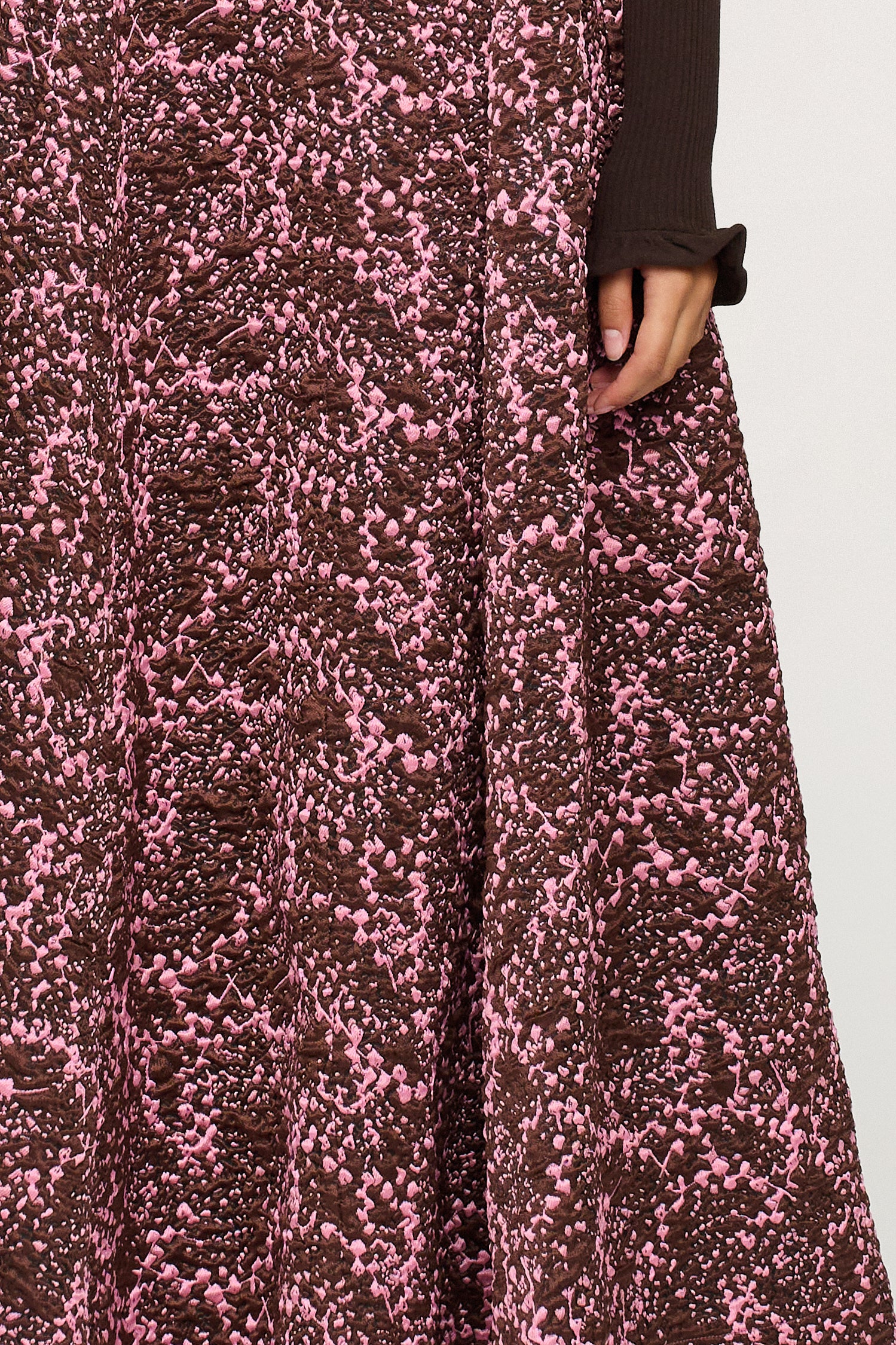 SYLVIE JACQUARD SKIRT