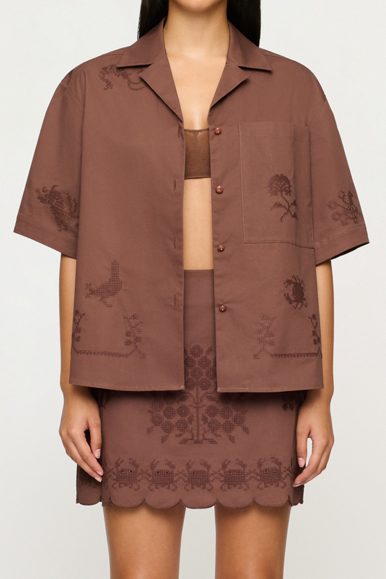 WALTER EMBROIDERED SHIRT