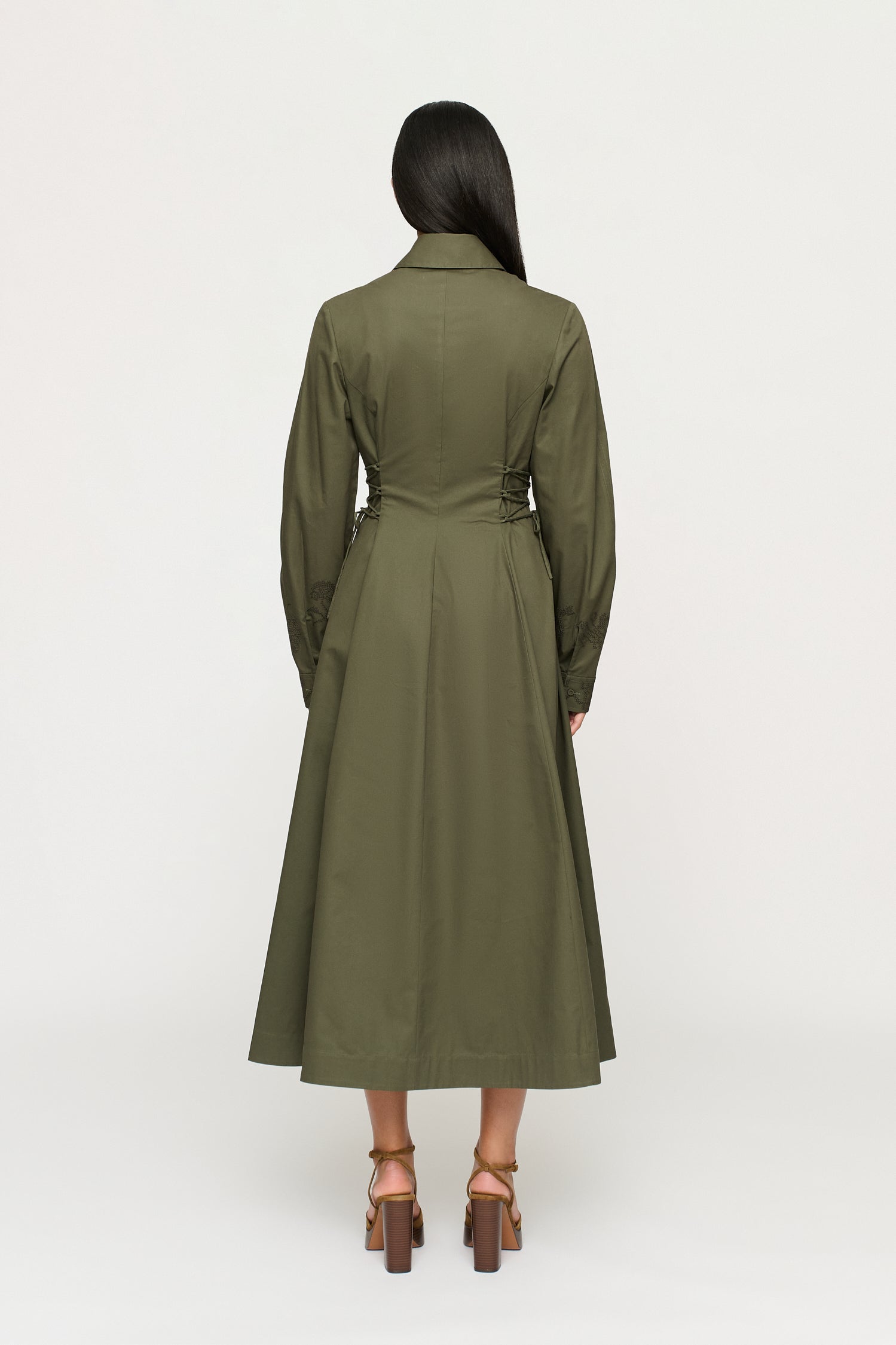 JOSEPHINE MIDI SHIRT DRESS