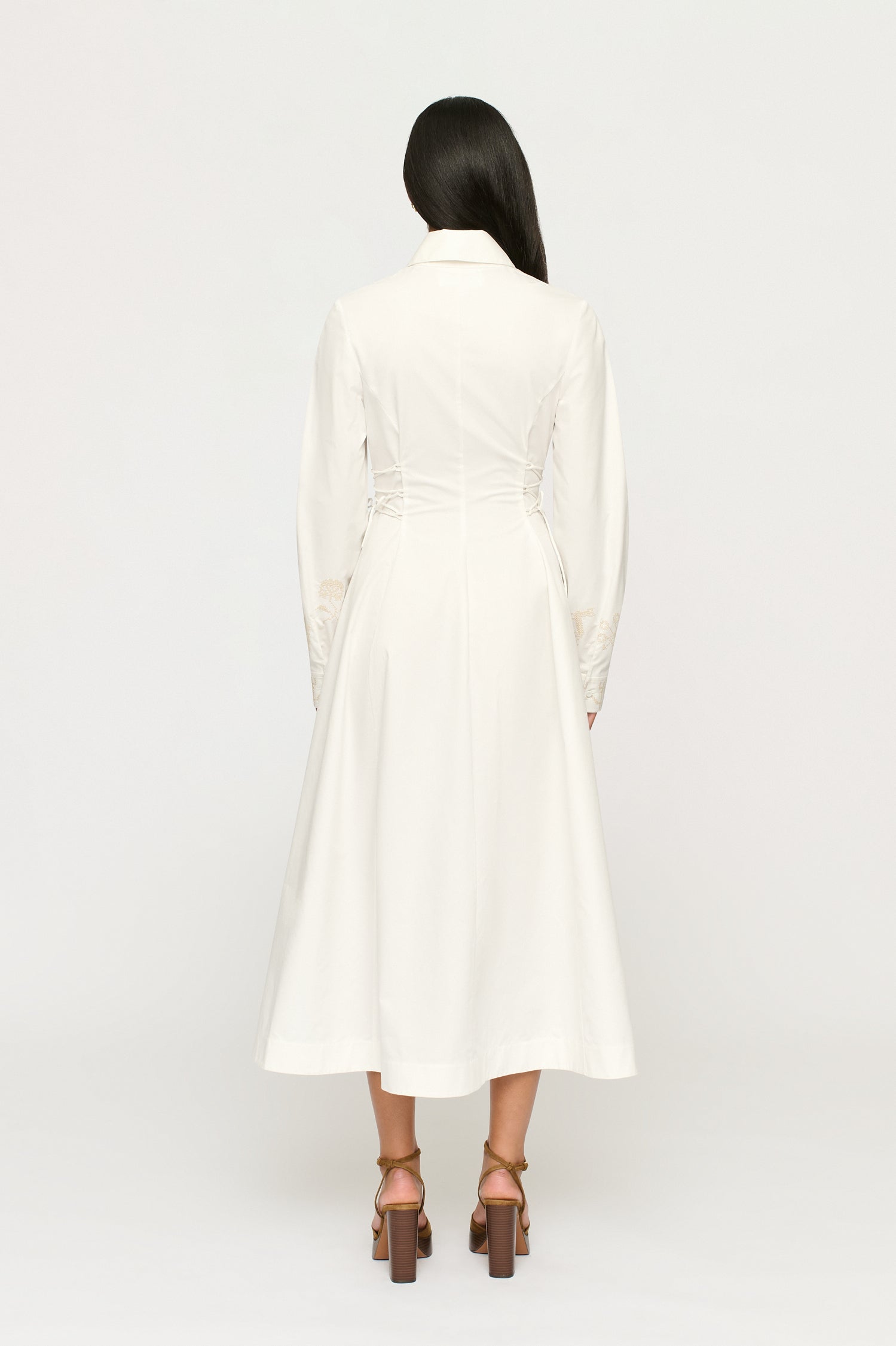 JOSEPHINE MIDI SHIRT DRESS