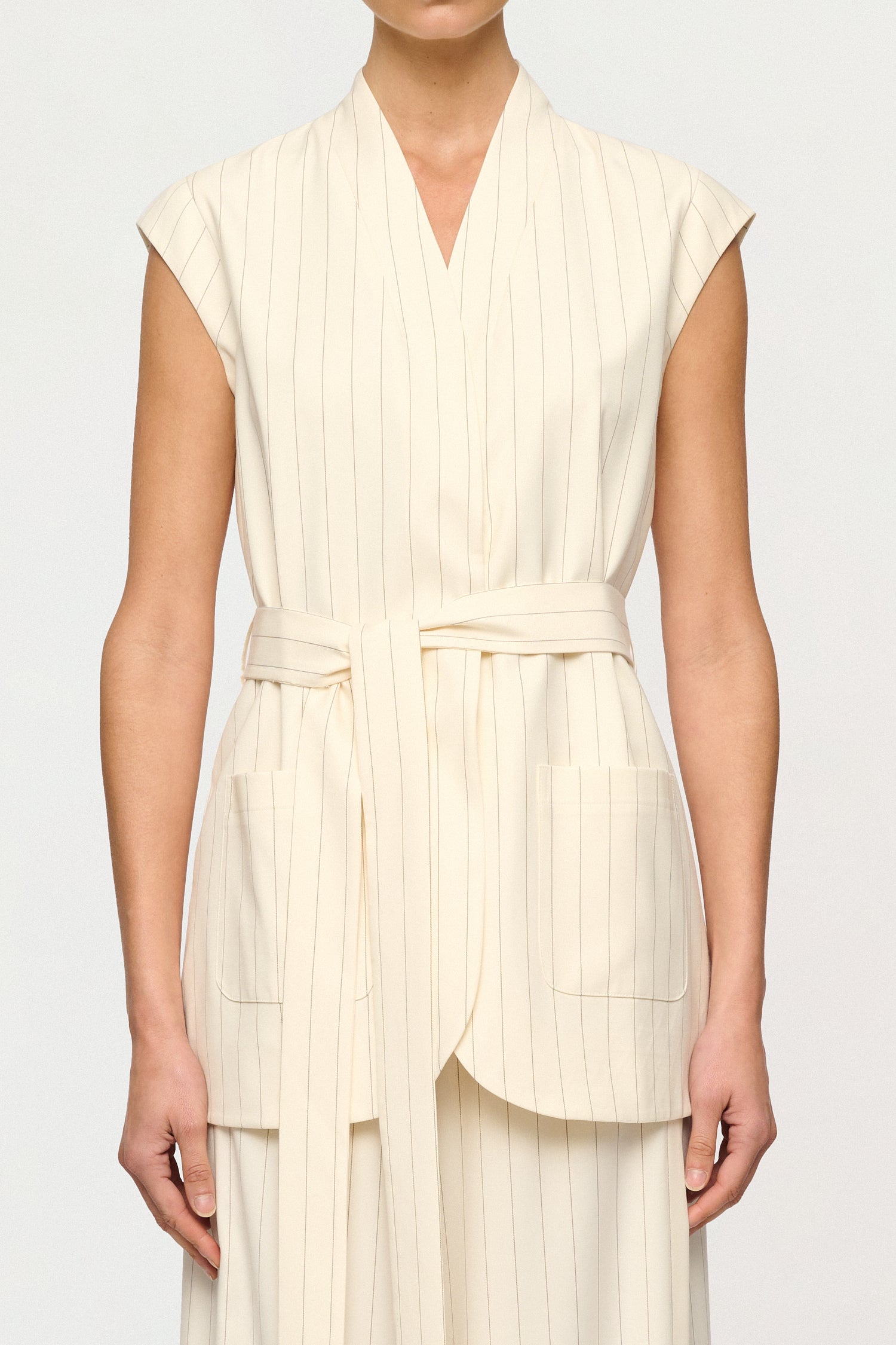 PAYNE BELTED VEST - PRE-ORDER
