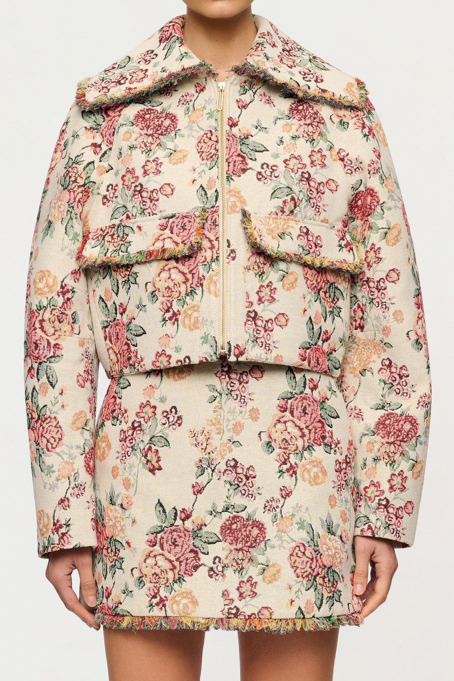 美品☆プラダ CLOQUET FLOWER JACKET ジャガード ブルゾン 美品☆プラダ CLOQUET FLOWER JACKET ジャガード ブルゾンの通販はau