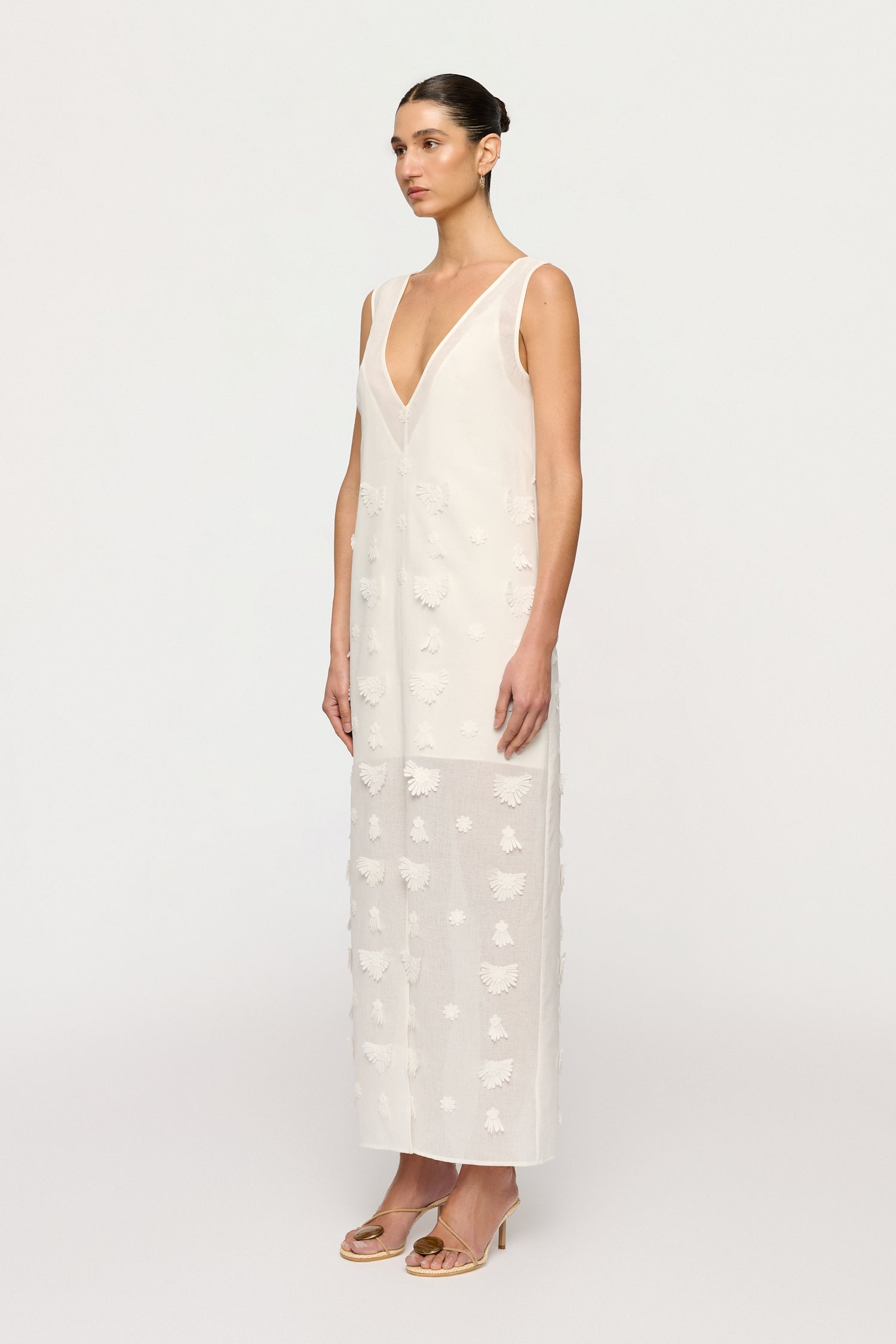 ARIA EMBROIDERY DRESS