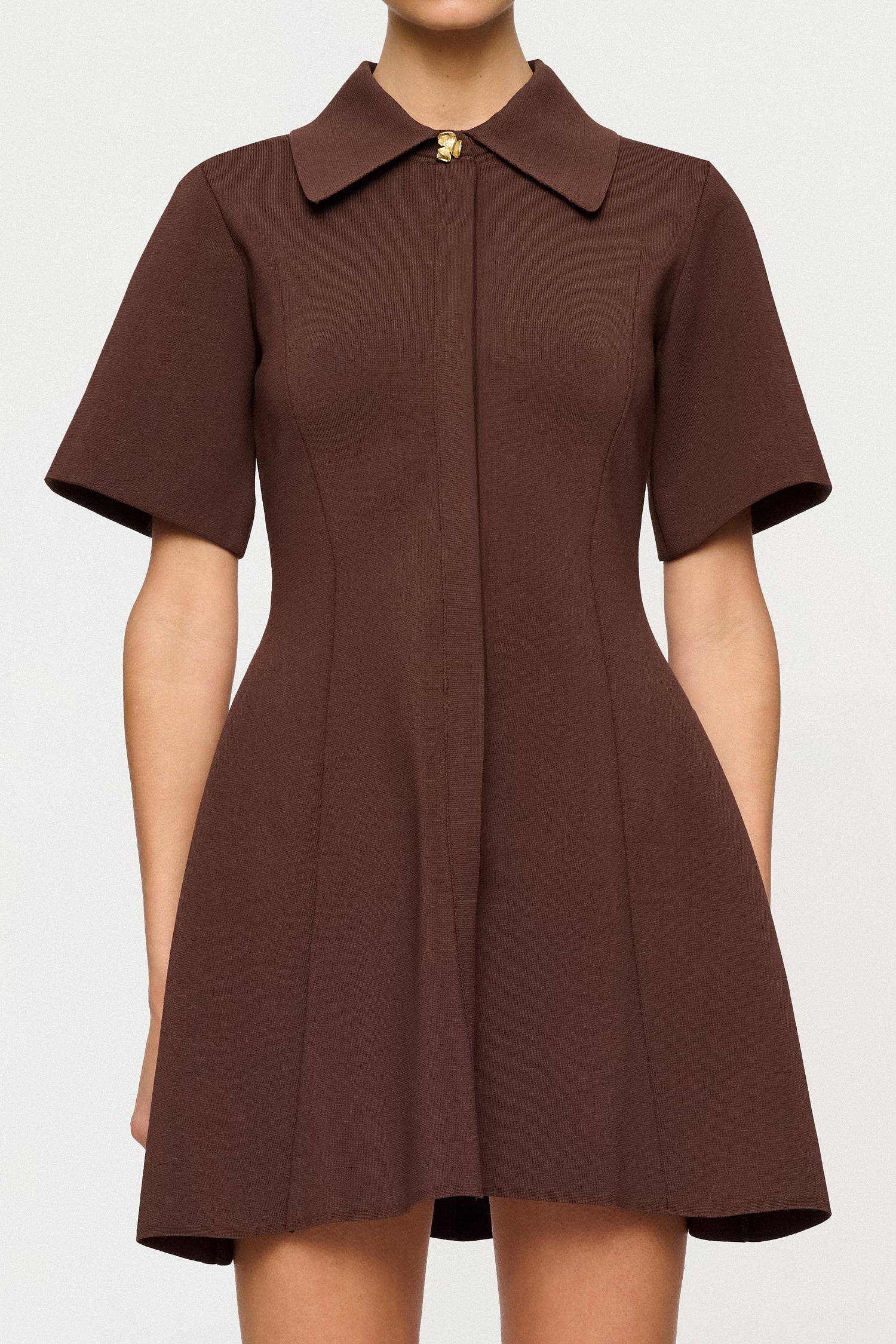 SORREL KNIT SHIRT DRESS