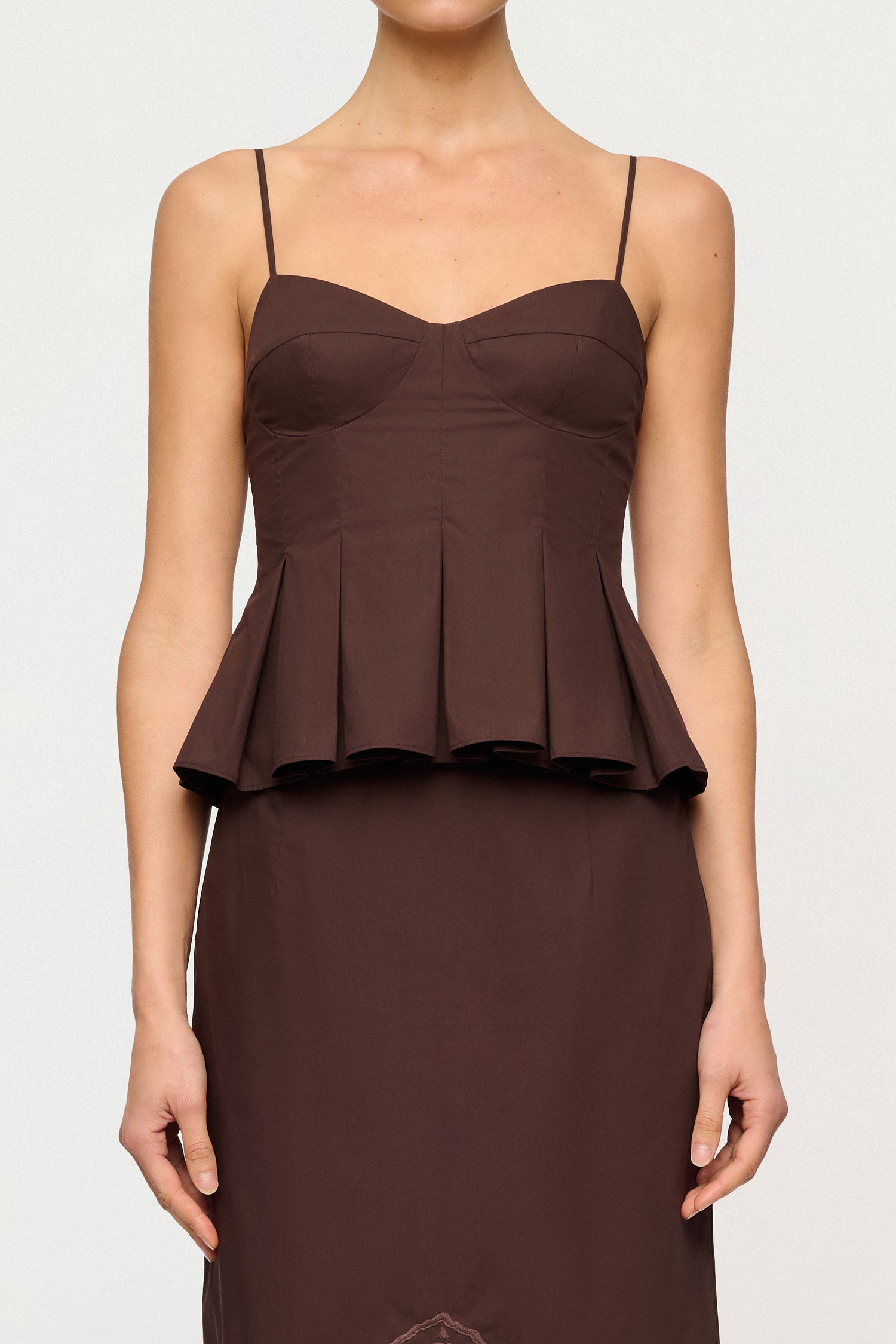IRIS PLEAT TOP