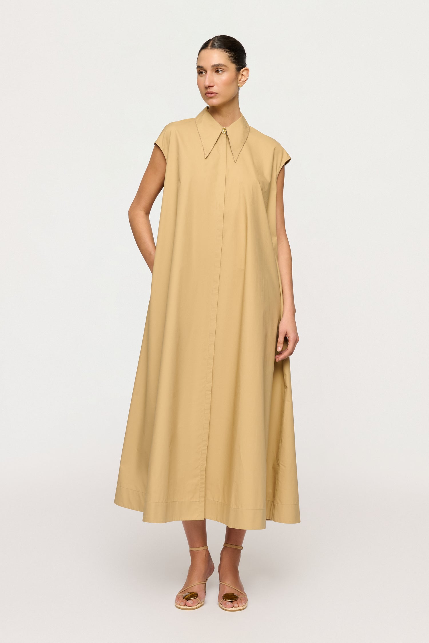 CALLISTA BELTED DRESS