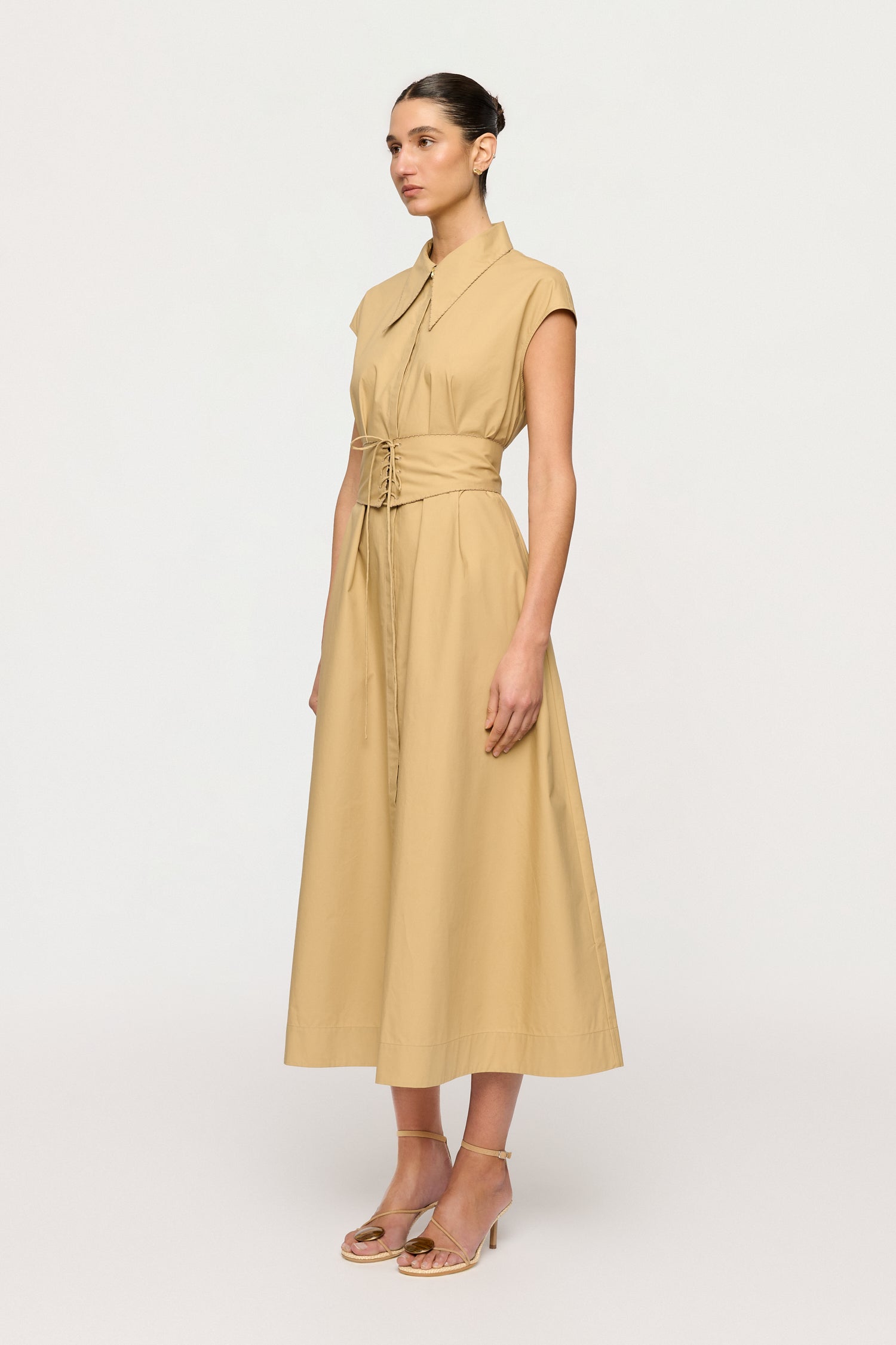 CALLISTA BELTED DRESS