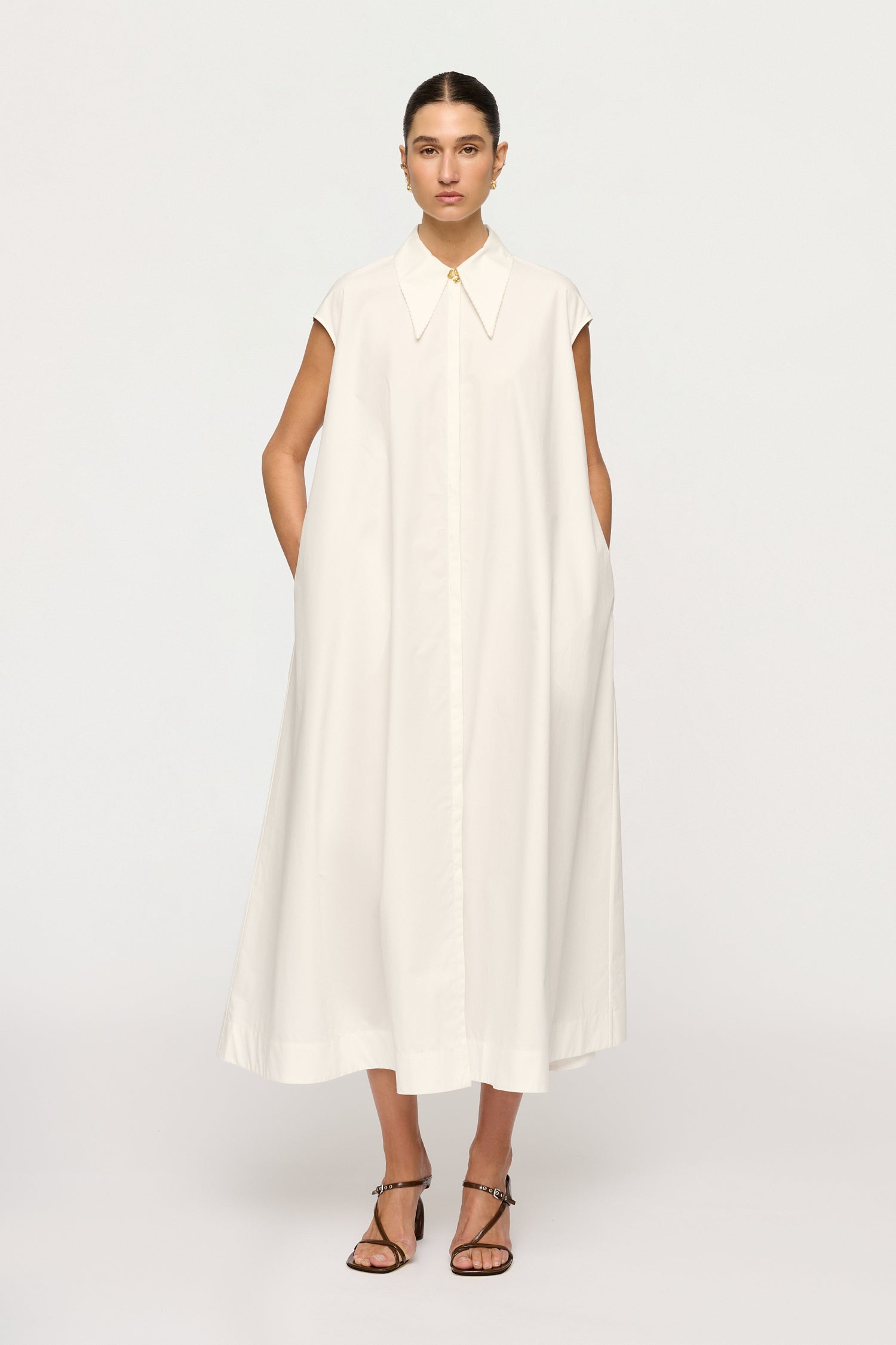 CALLISTA BELTED DRESS