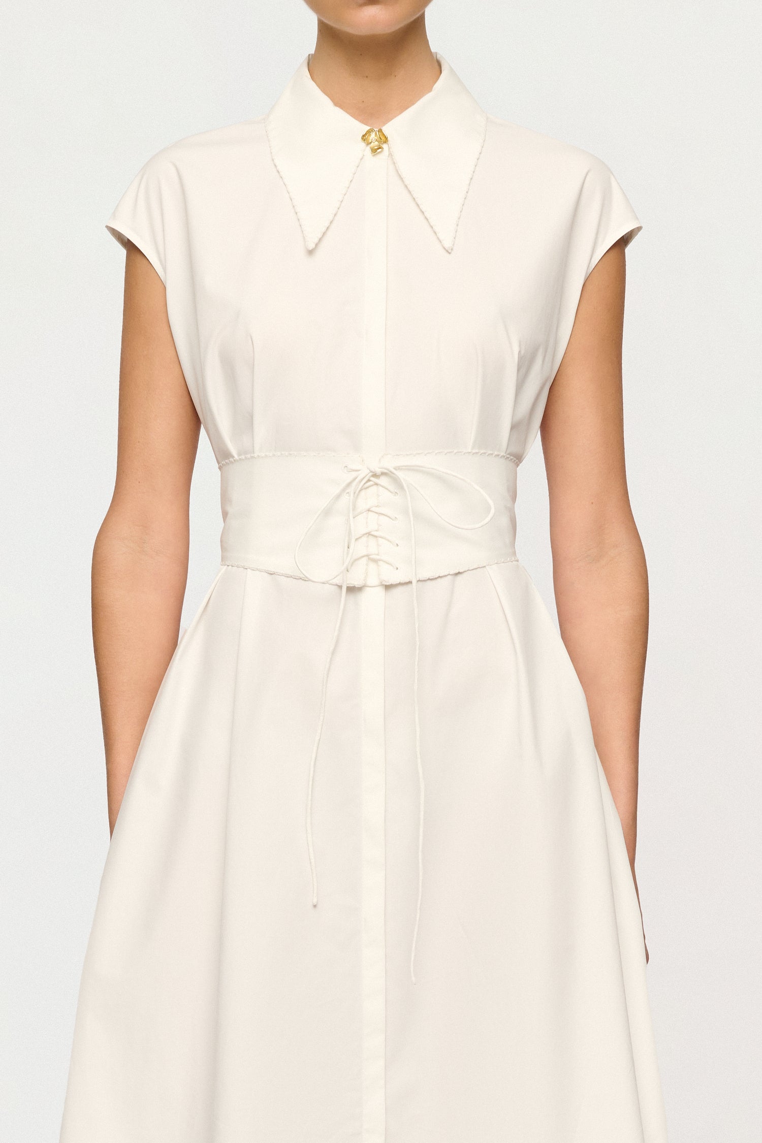 CALLISTA BELTED DRESS