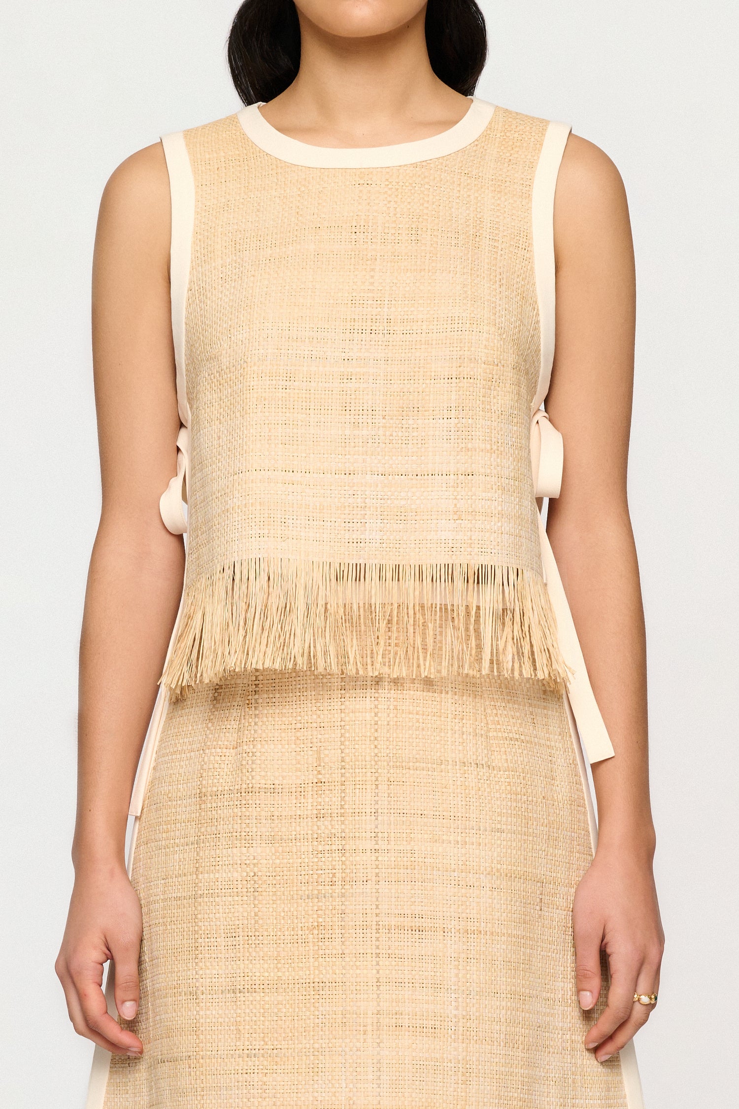 ARI RAFFIA TOP