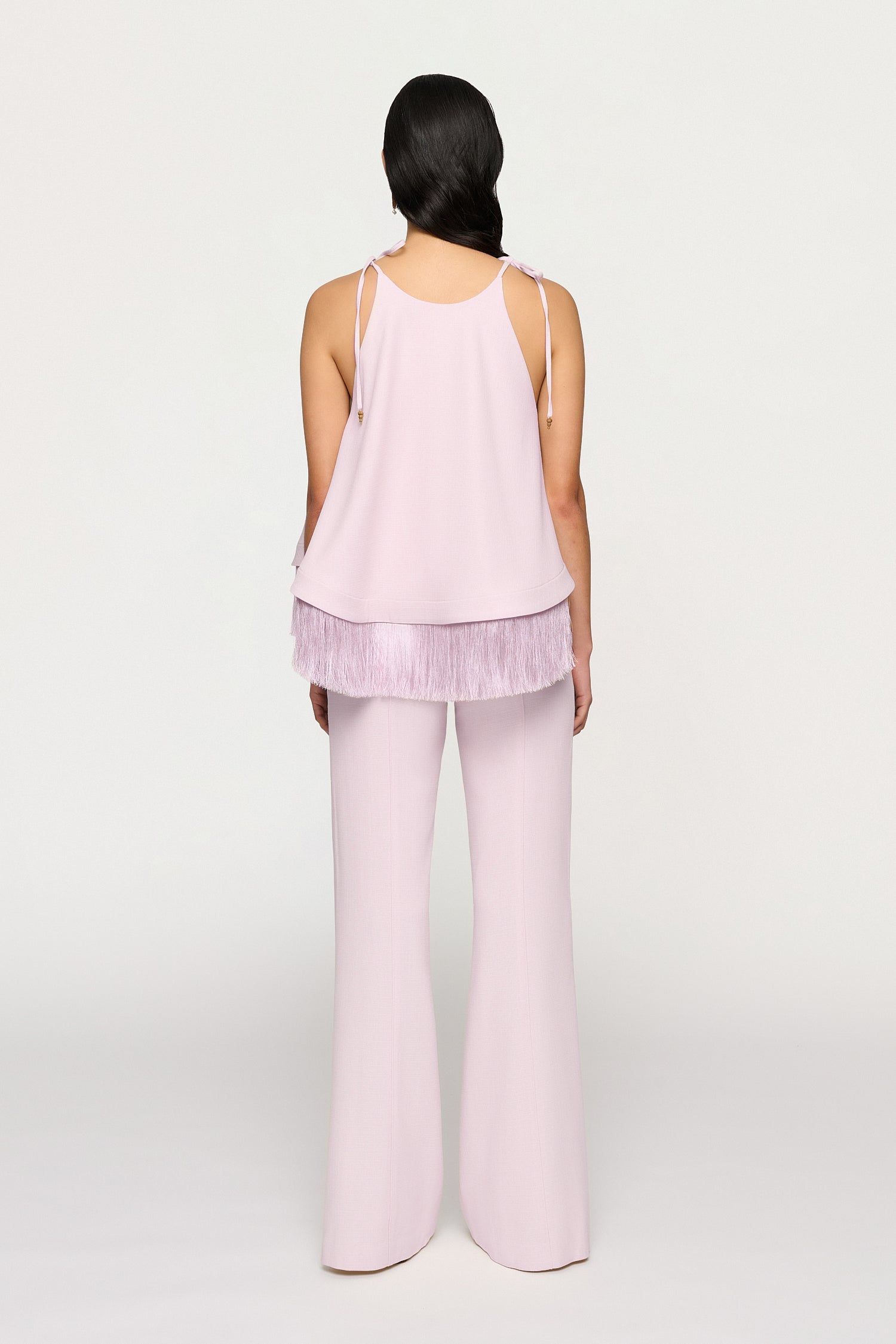 BIBI FRINGE HEM TOP