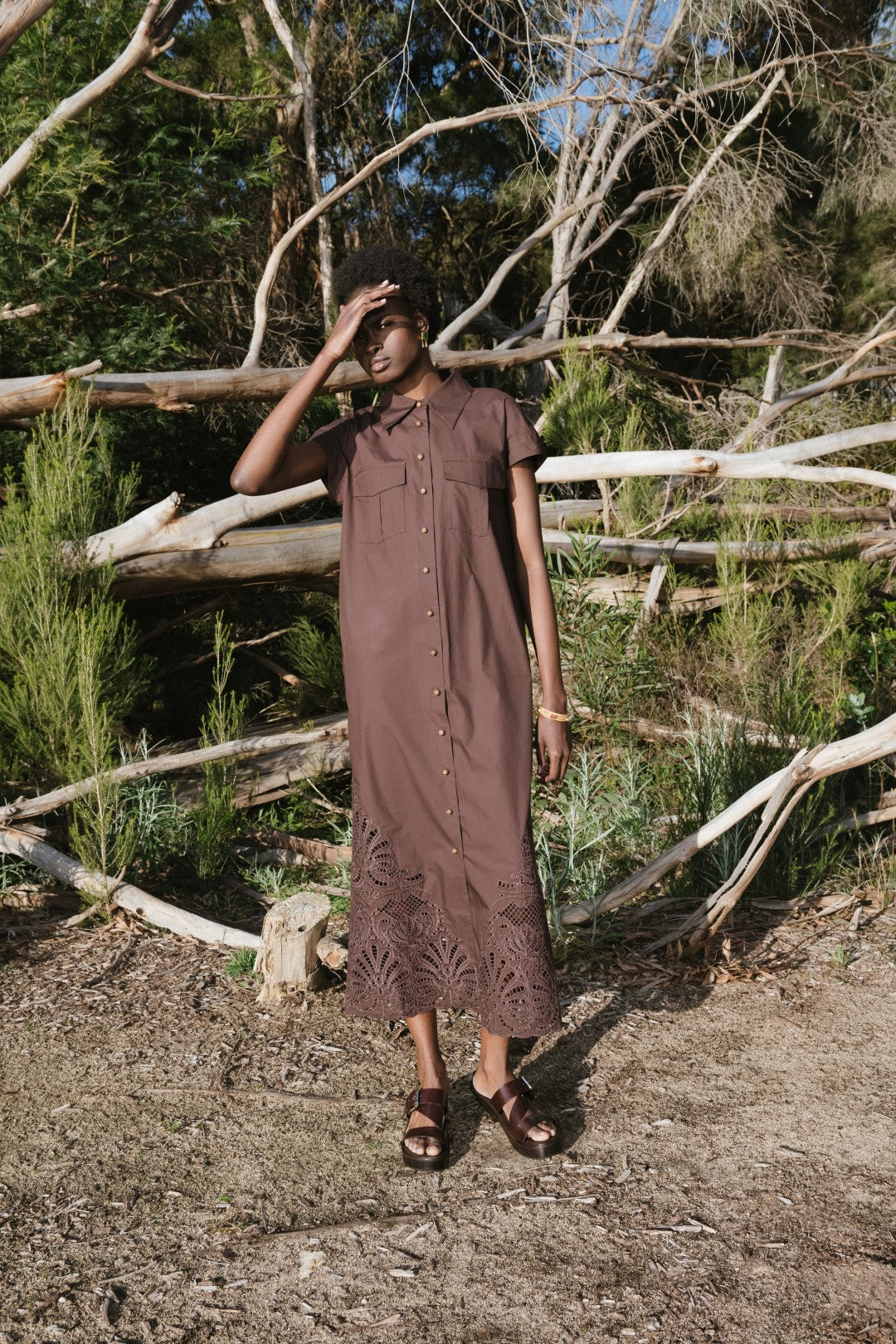 KYA EMBROIDERED DRESS