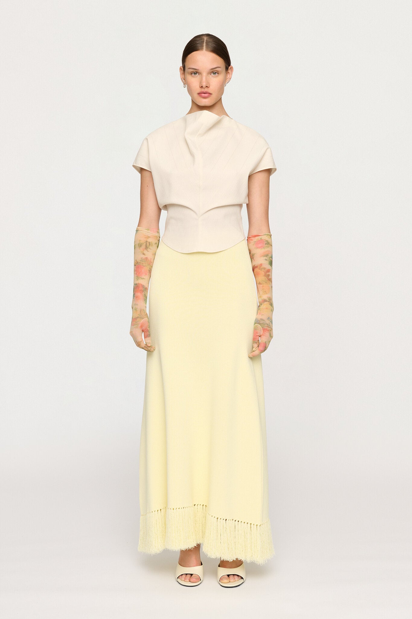 LEORA SCULPTURAL TOP