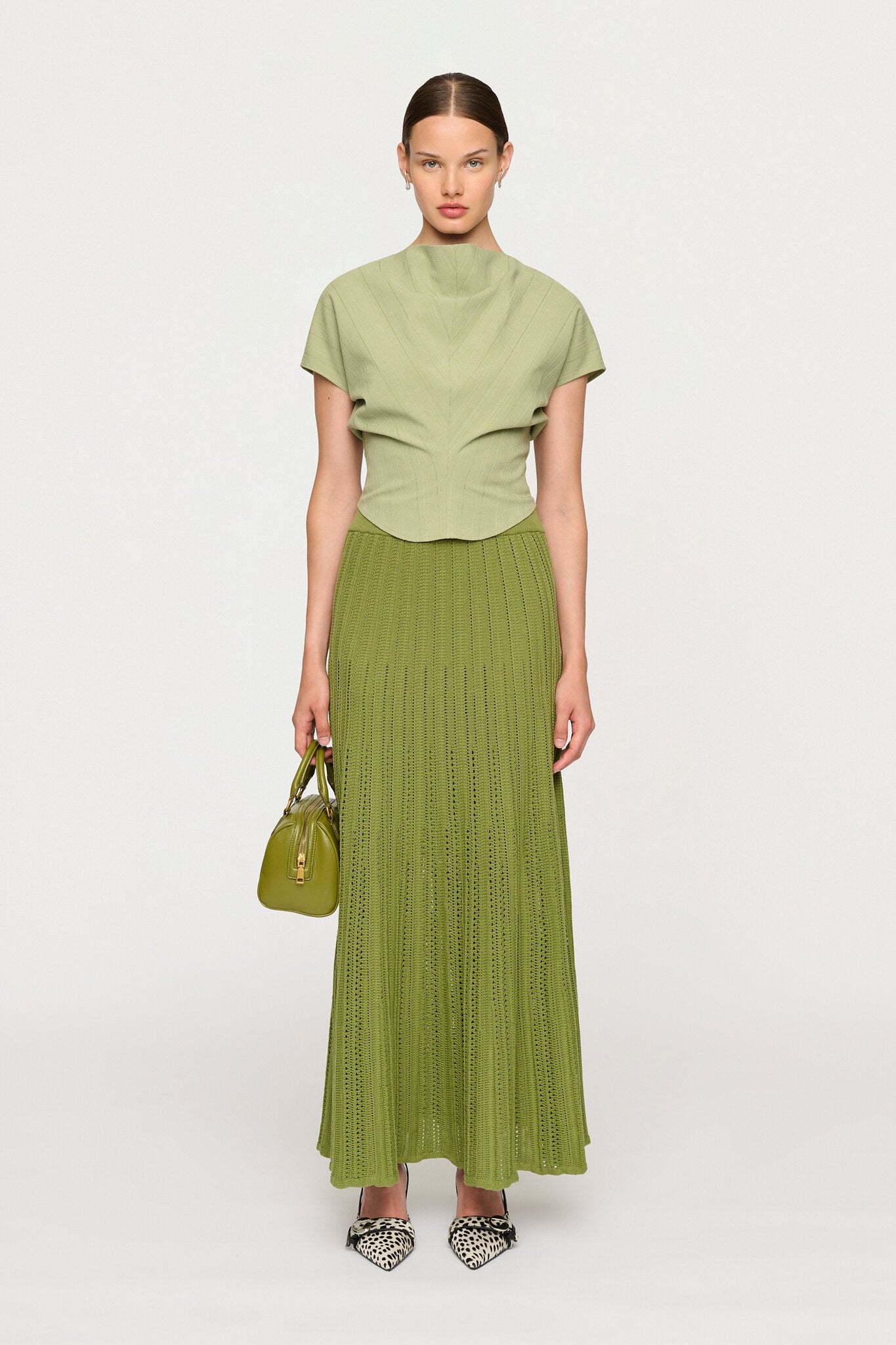LEORA SCULPTURAL TOP