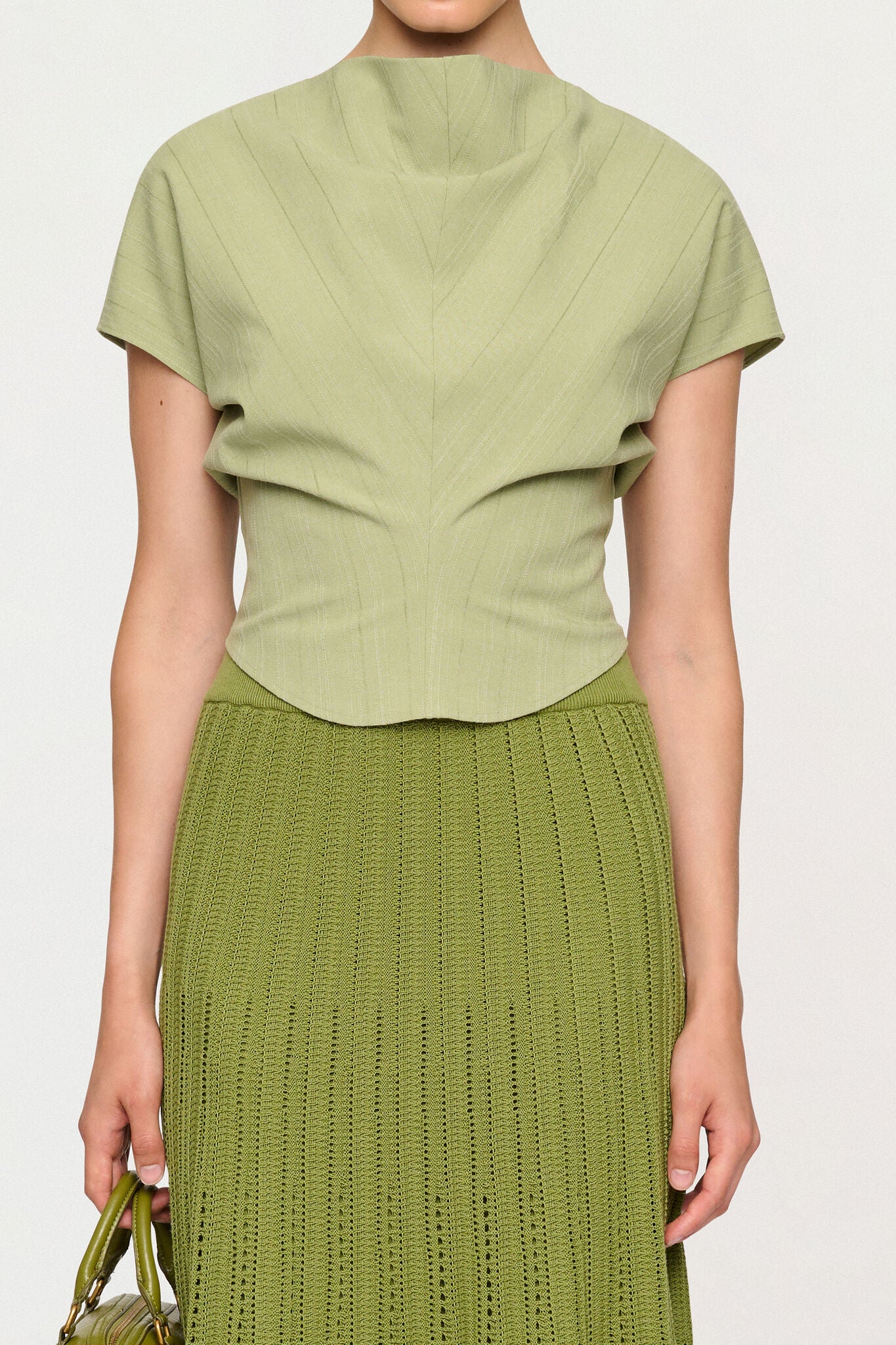 LEORA SCULPTURAL TOP