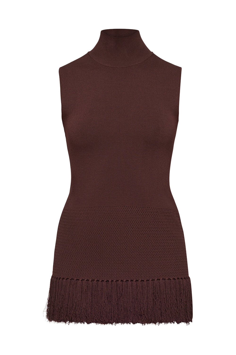 TIAMA FRINGE HEM KNIT