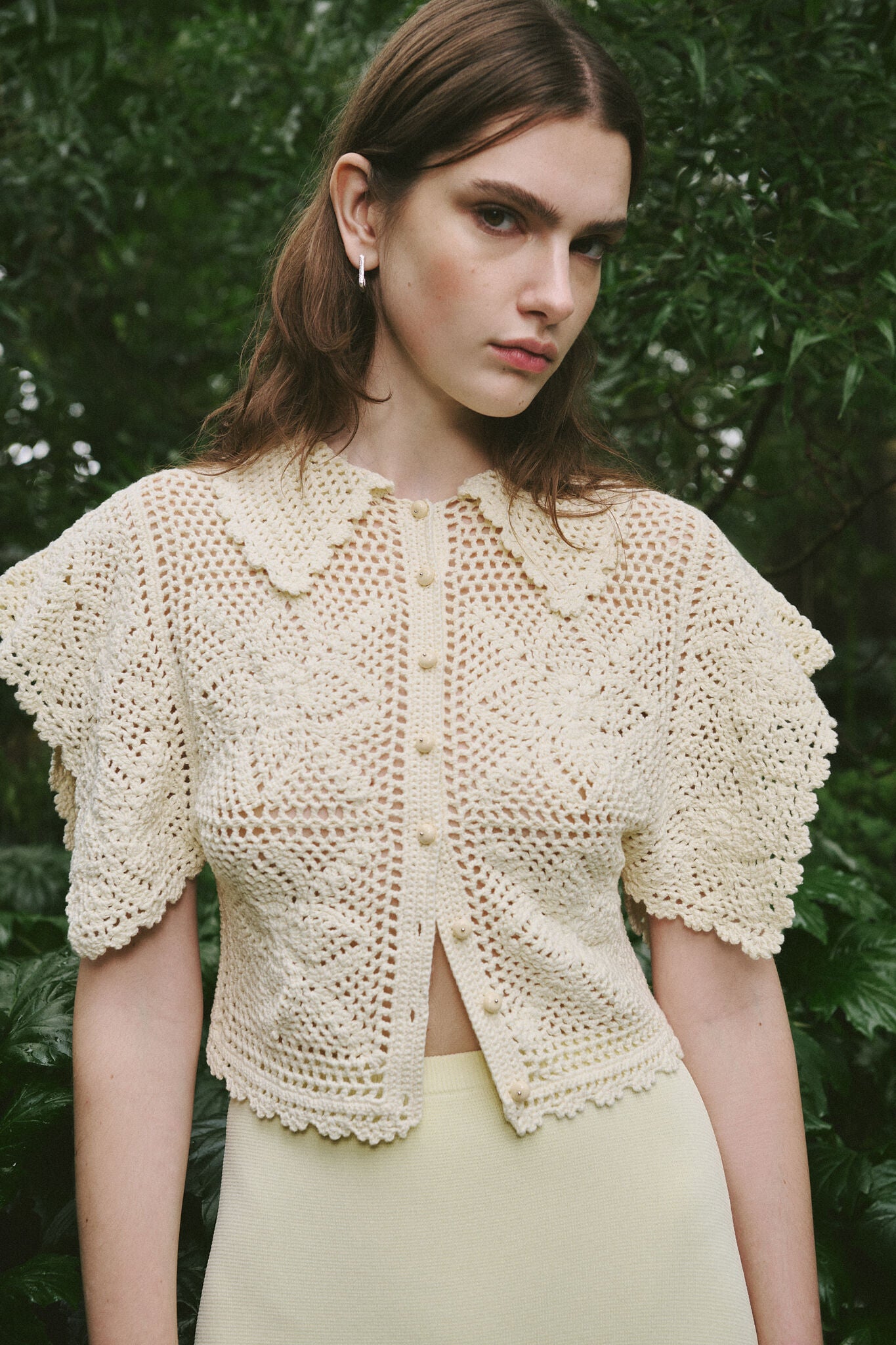 CLEO HAND CROCHET SHIRT